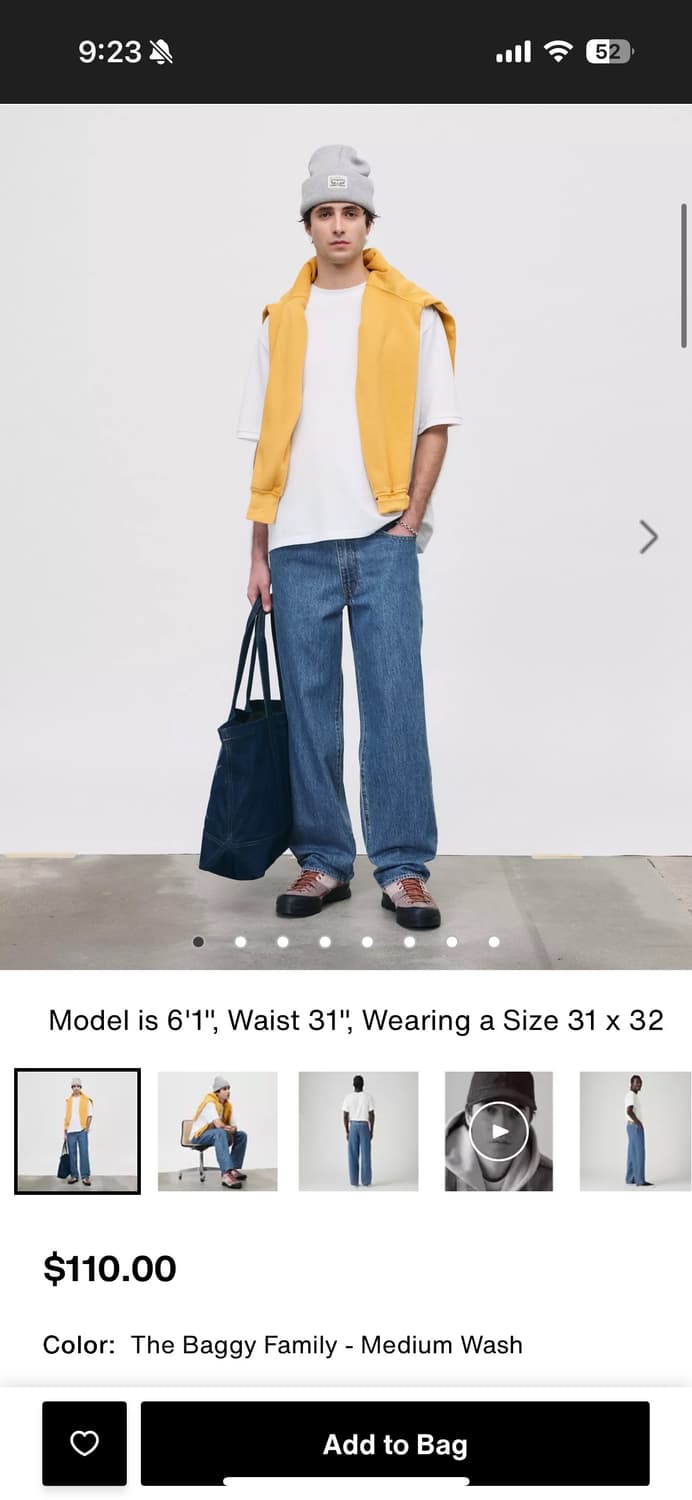 Levi's 578 Baggy 상품이미지1