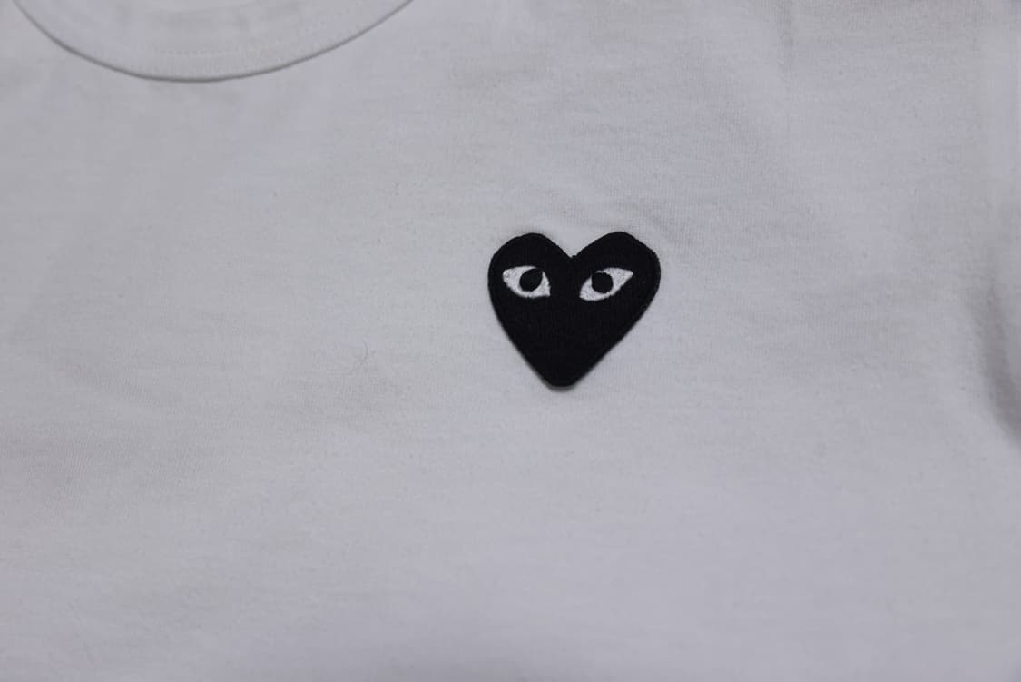 COMME des GARCONS PLAY CDG 하트 로고 반팔 티셔츠 상품이미지3