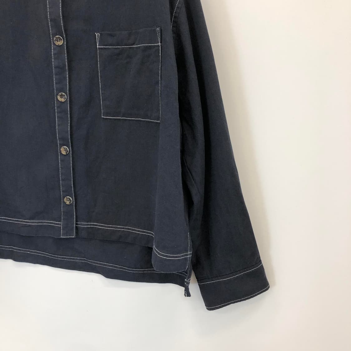 스튜디오톰보이 스티치 오버 워크셔츠 F 상품이미지2