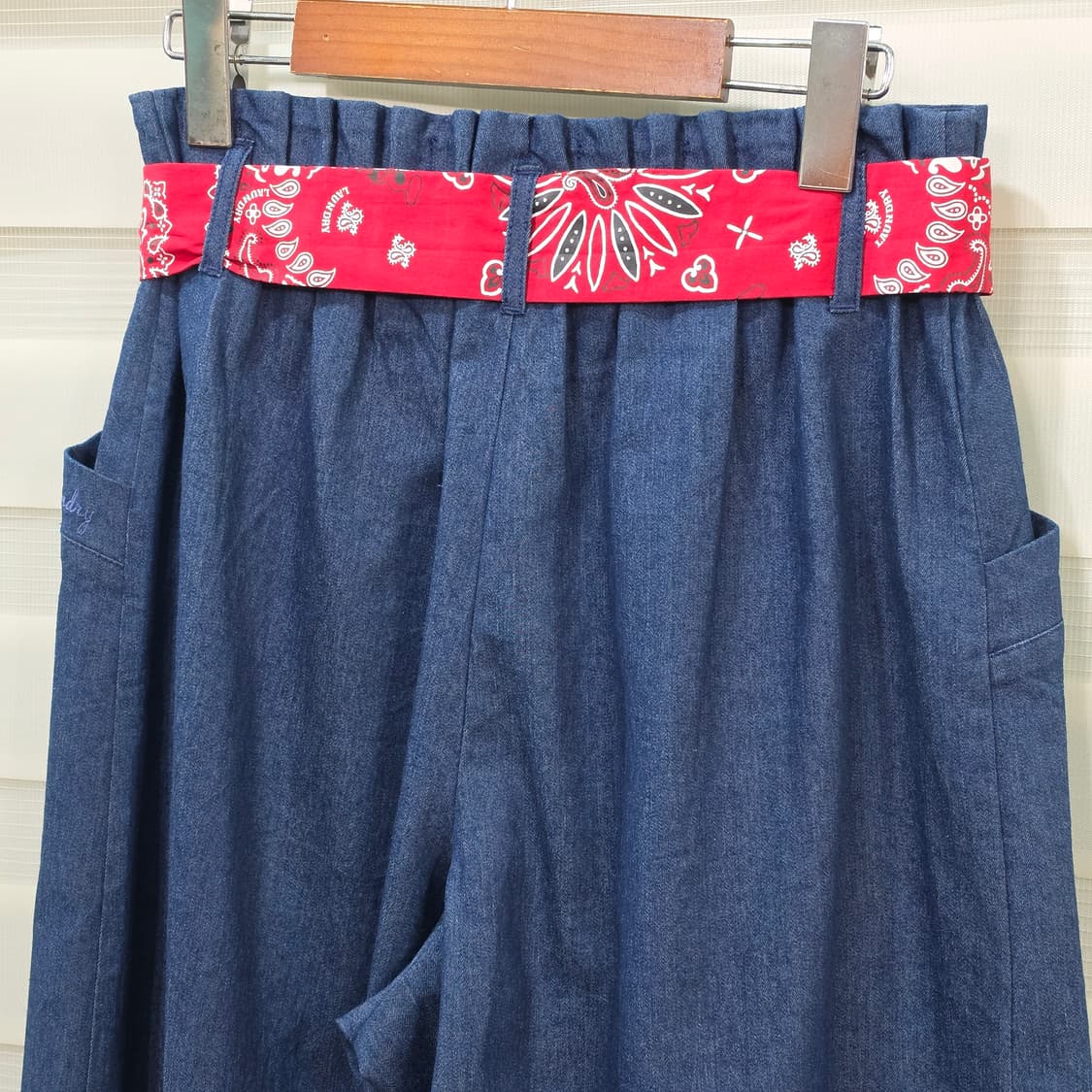 일본 Laundry 와이드 크롭팬츠- 우먼프리 상품이미지6