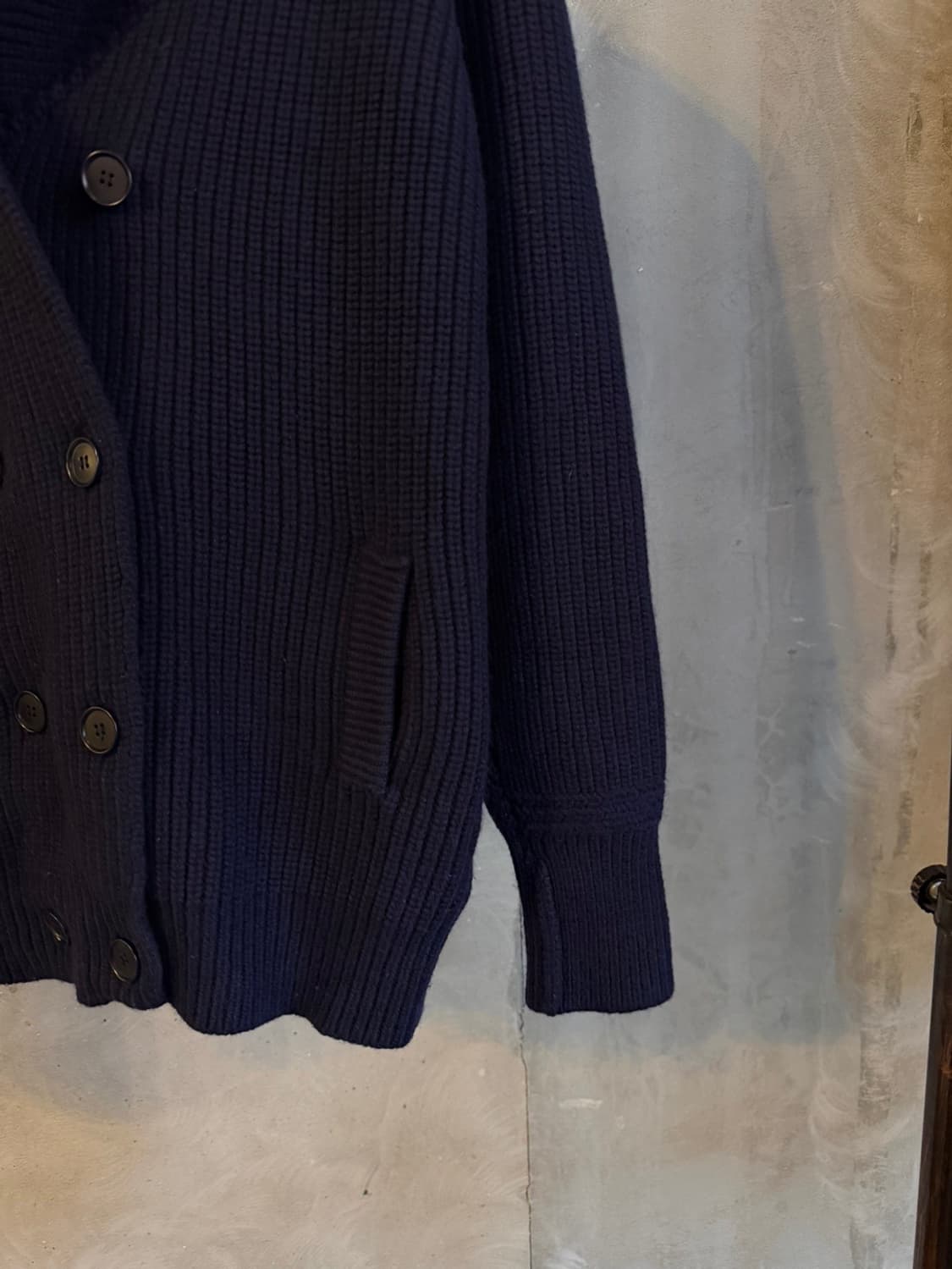 라코스테 숄칼라 니트 100 상품이미지5