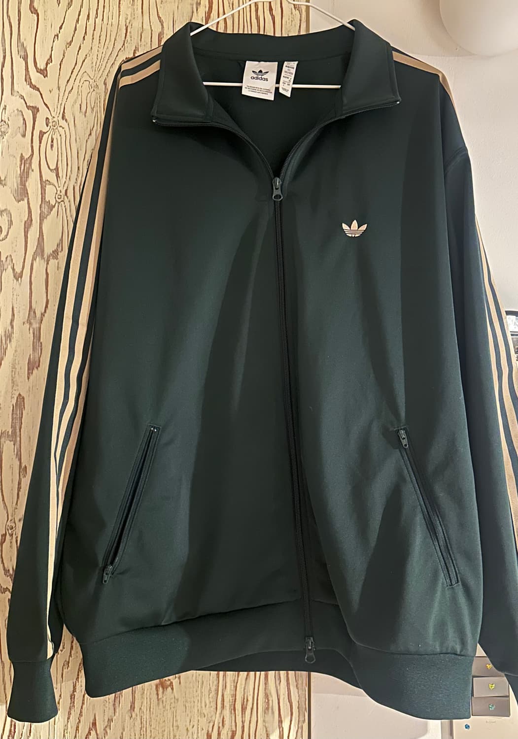 아디다스 BB 트랙탑 쉐도우 그린 L🍏 상품이미지2