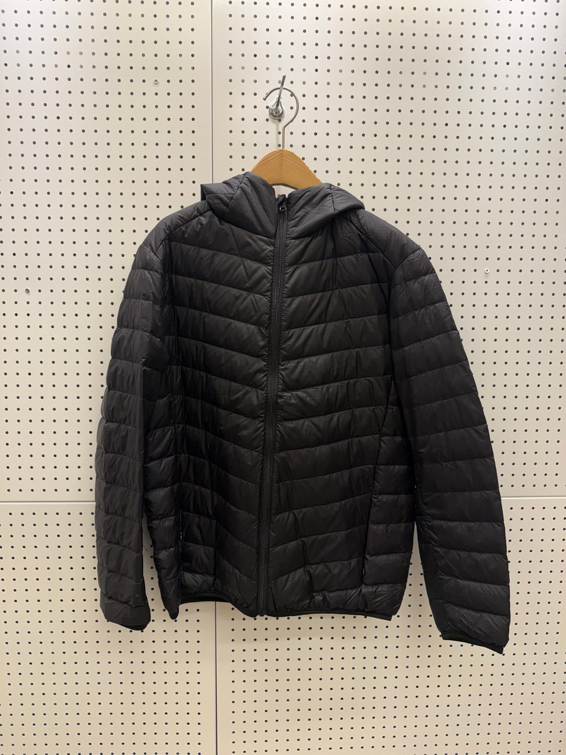 빈티지 블랙 경량패딩 U267 상품이미지2