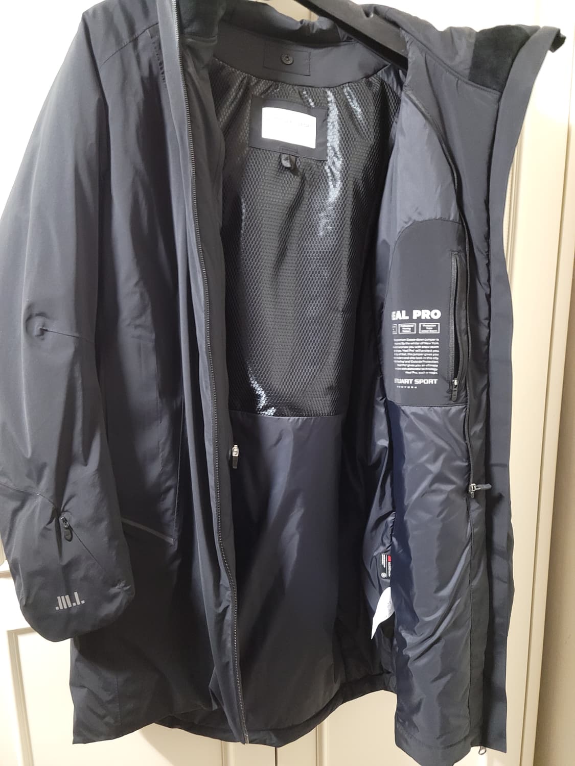 질스튜어트 뉴욕 스포츠 모던 라이트 롱패딩 블랙 남녀공용 95 사이즈 상품이미지7