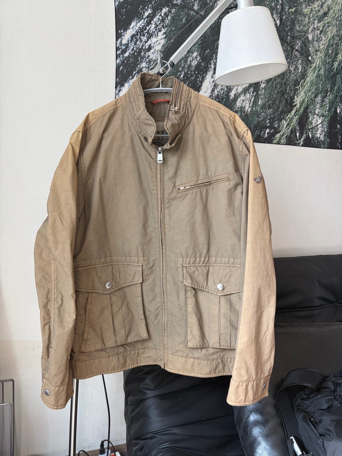 핸리코튼 워싱점퍼 xl 상품이미지1