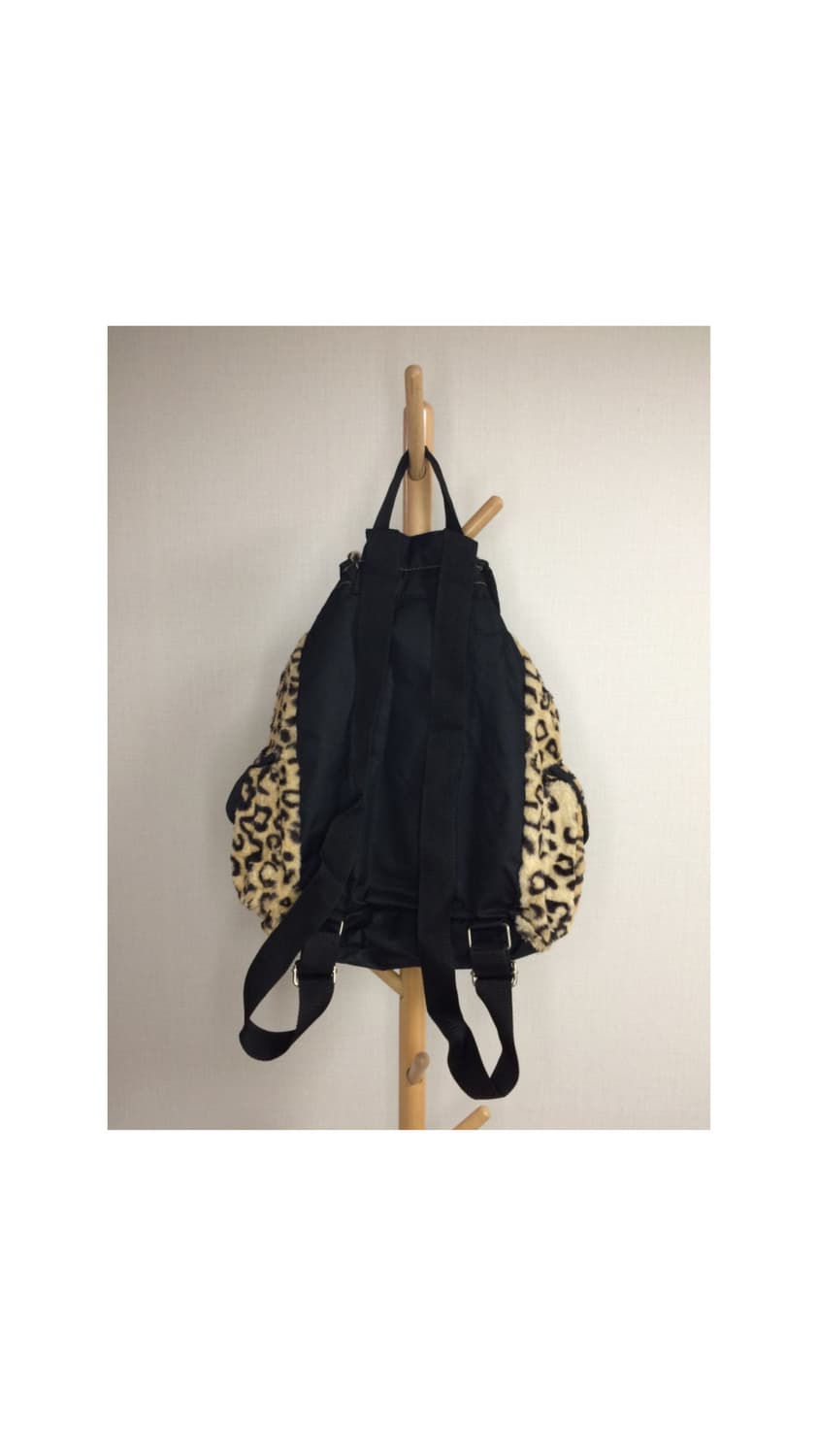 빈티지 레오파드 퍼 백팩 상품이미지6