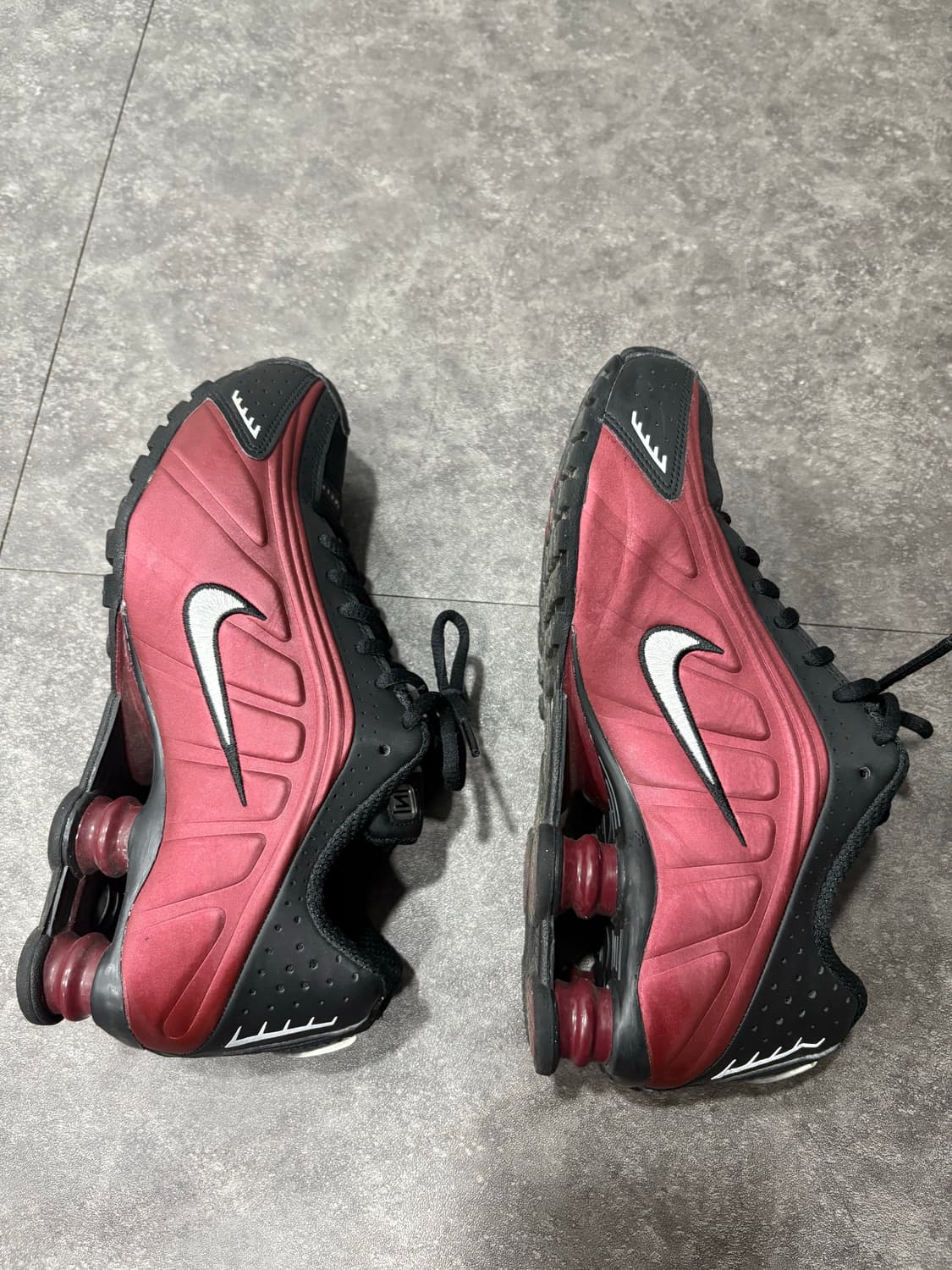 나이키 샥스 블랙/레드 250 상품이미지4