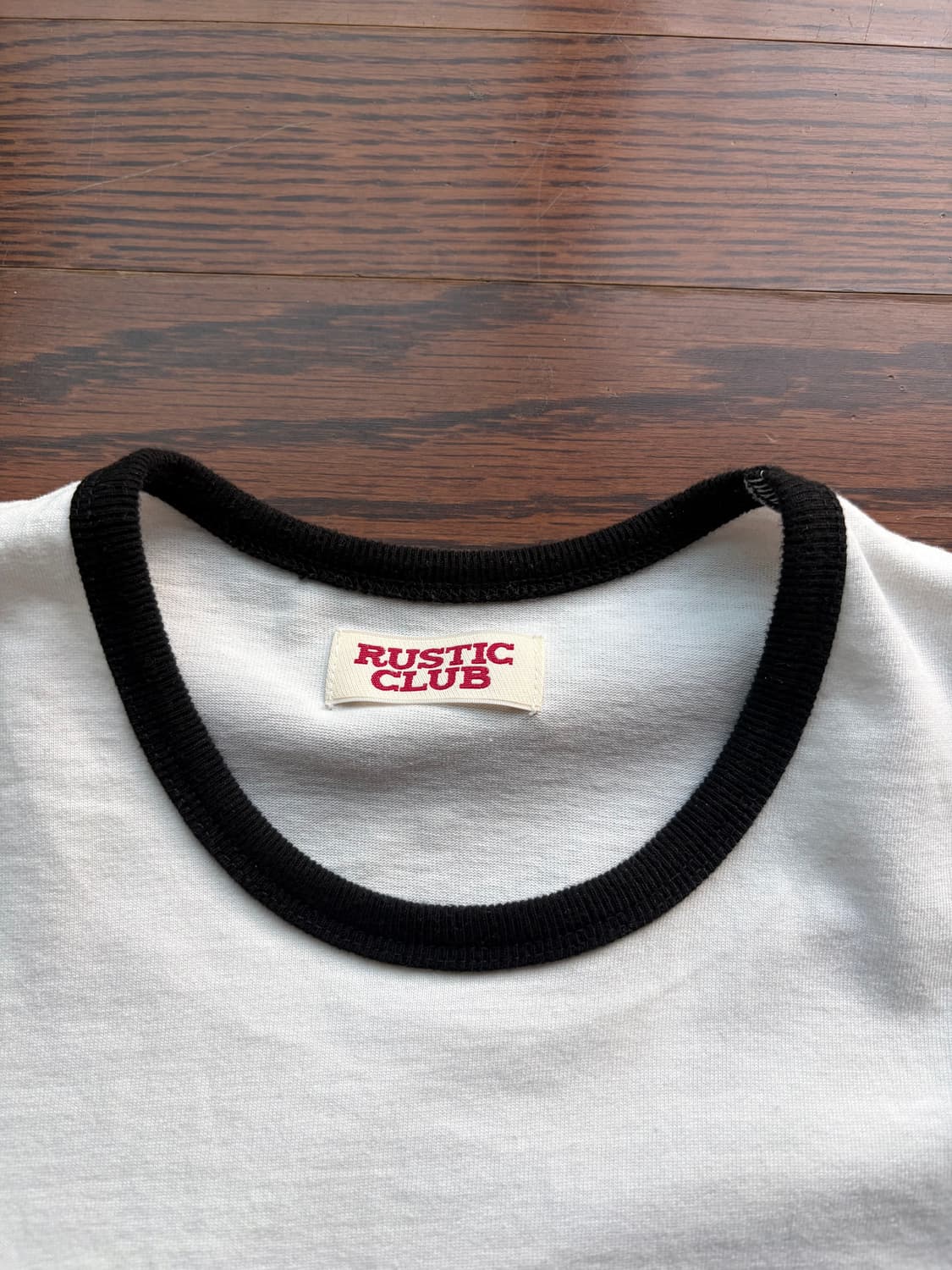 러스틱클럽 반팔 링거티셔츠 상품이미지2