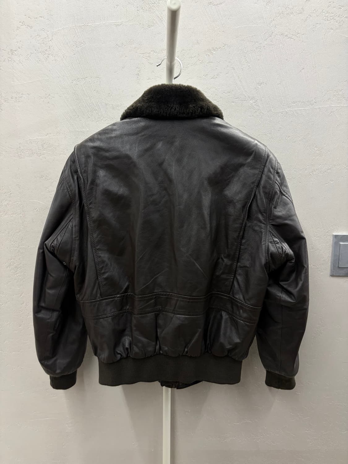 금강 조종사 A-2 공군 가죽 잠바 2호 상품이미지5