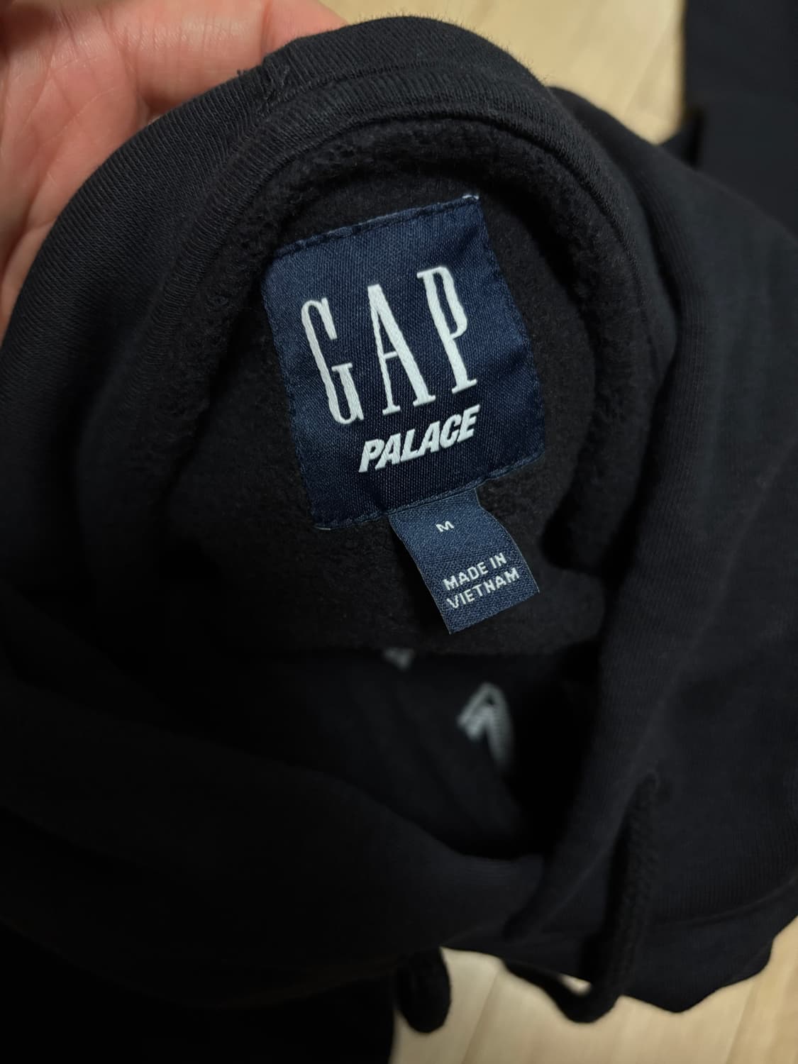 팔라스 갭 후드티 블랙 M 상품이미지3