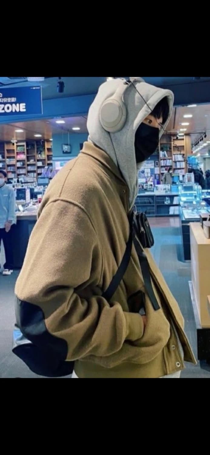 커버낫 울 바시티 자켓 네이비 XL 상품이미지5