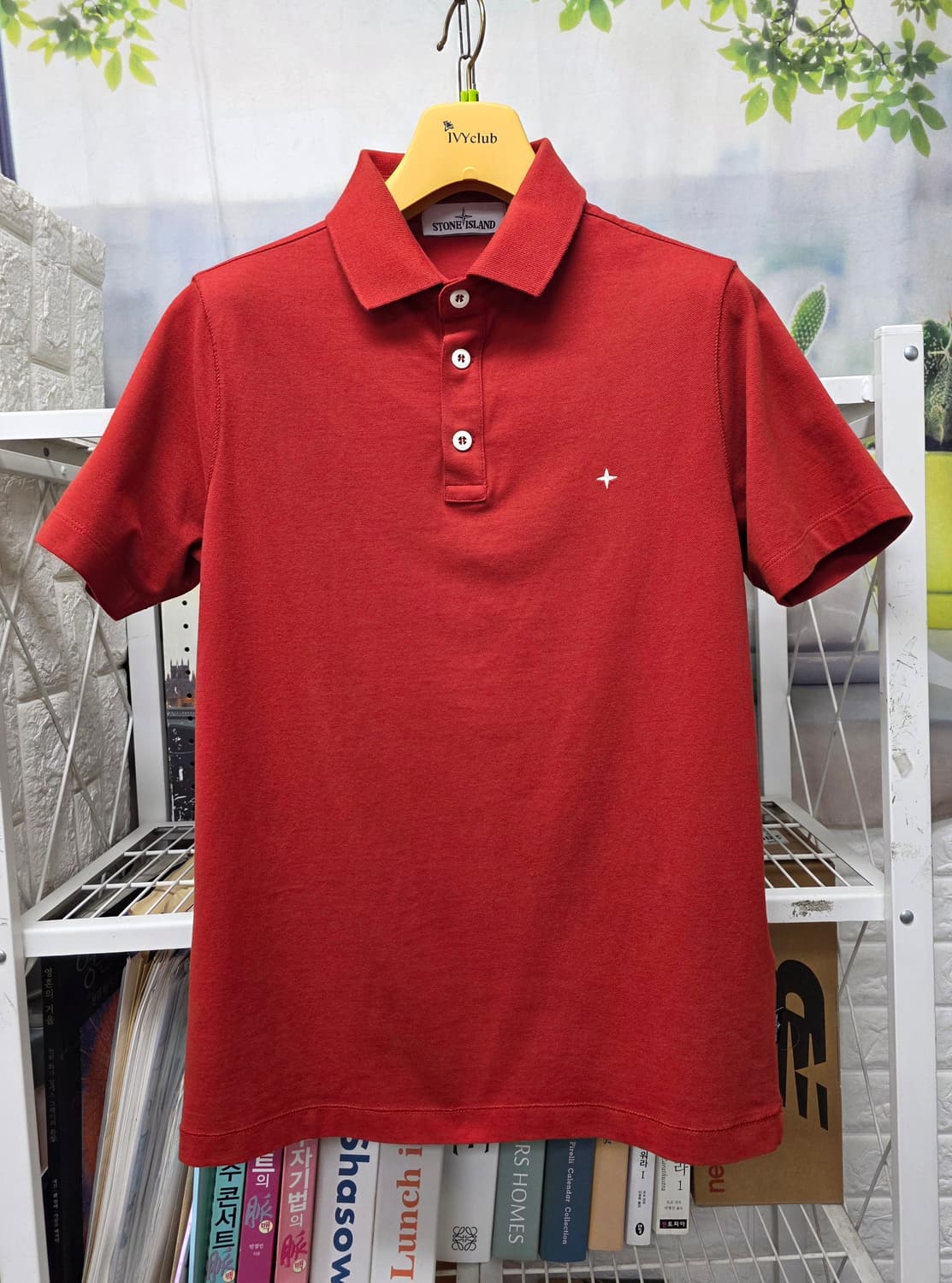 스톤아일랜드 남성 반팔티셔츠 슬림95 폴로 카라반팔티 MN03 상품이미지1
