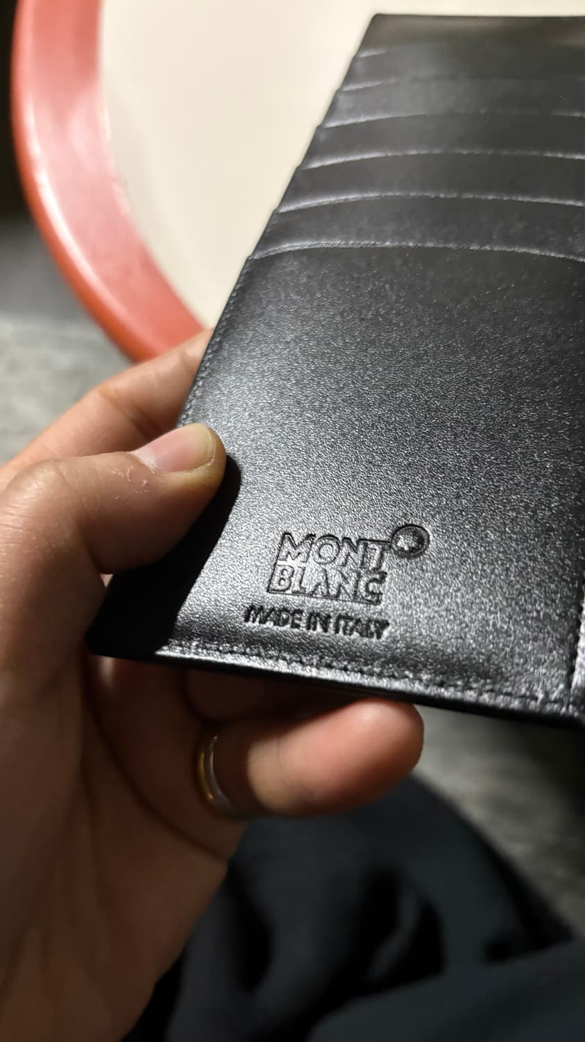 몽블랑 블랙 장지갑 상품이미지3