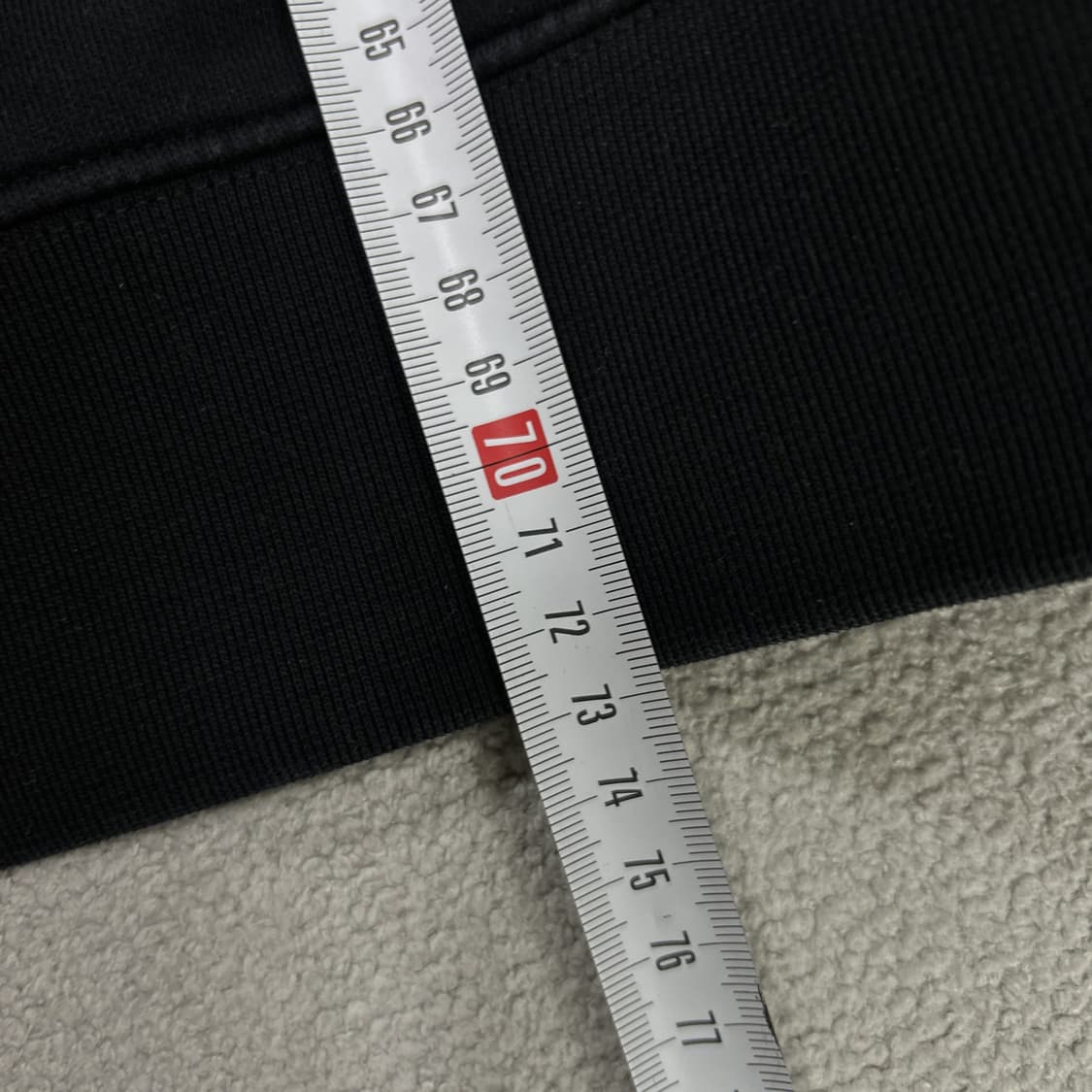 메종키츠네 폭스 패치 맨투맨 블랙 XL 상품이미지6