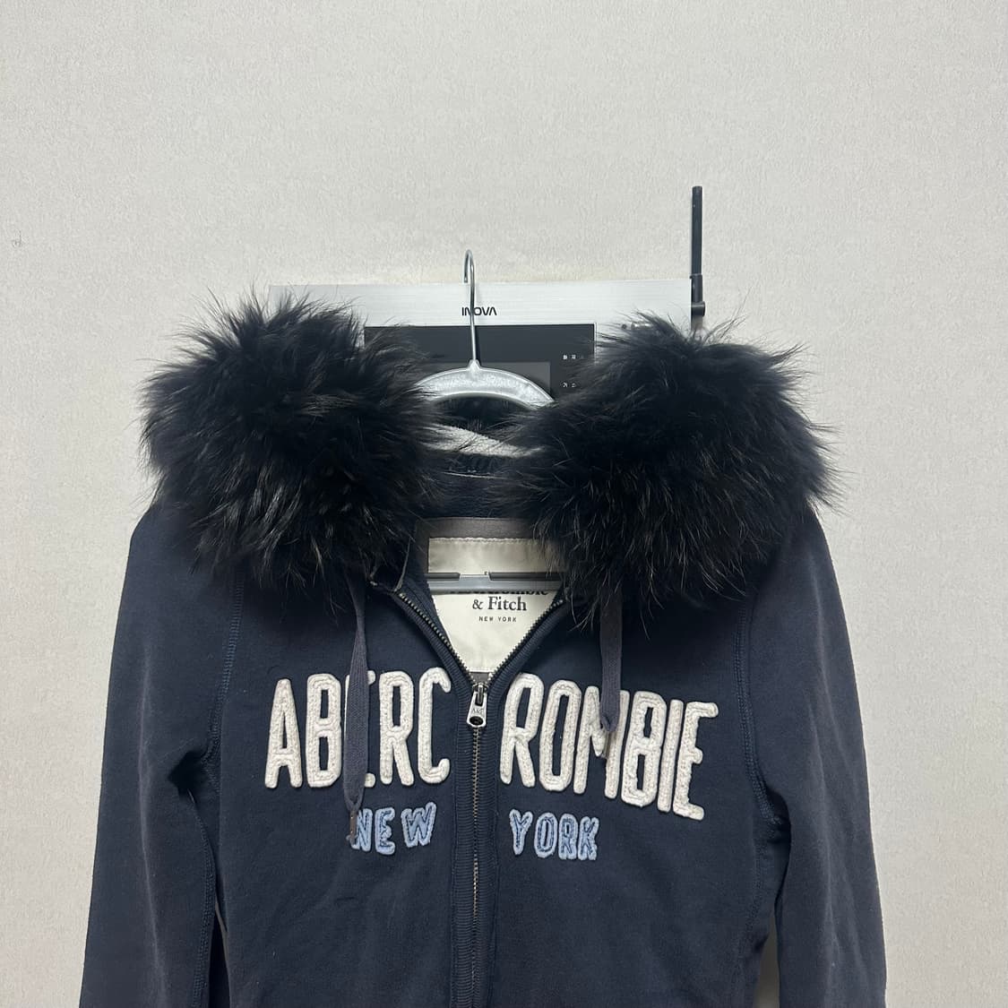 아베크롬비 울프죠 퍼 후드집업 상품이미지2