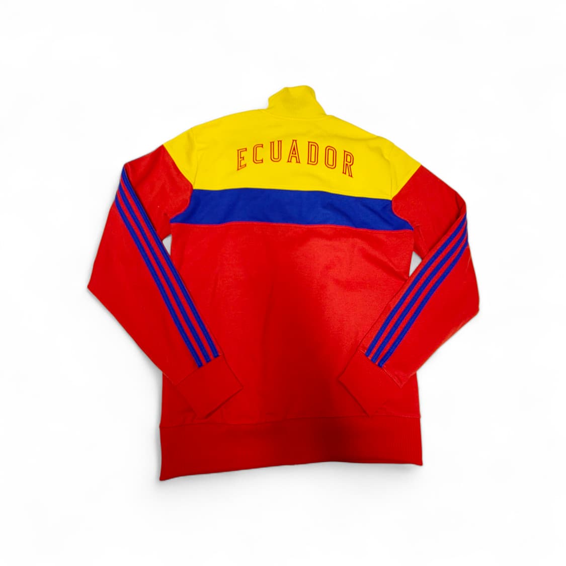 [아디다스] 희귀 에콰도르 국대 레드 옐로우 배색 트랙탑 져지 M 상품이미지1