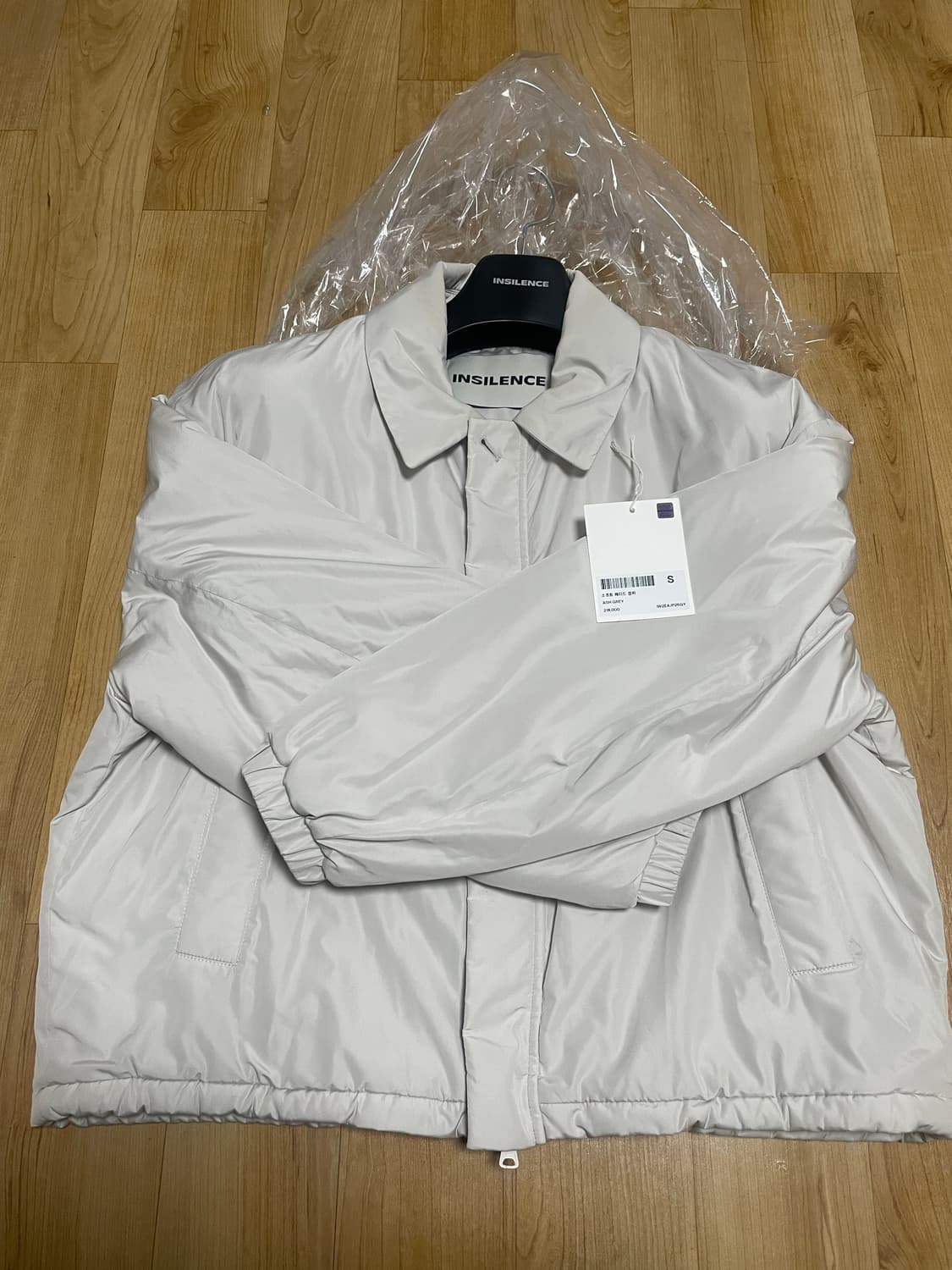 인사일런스우먼 소프트 패디드 점퍼 애쉬그레이 S 상품이미지5