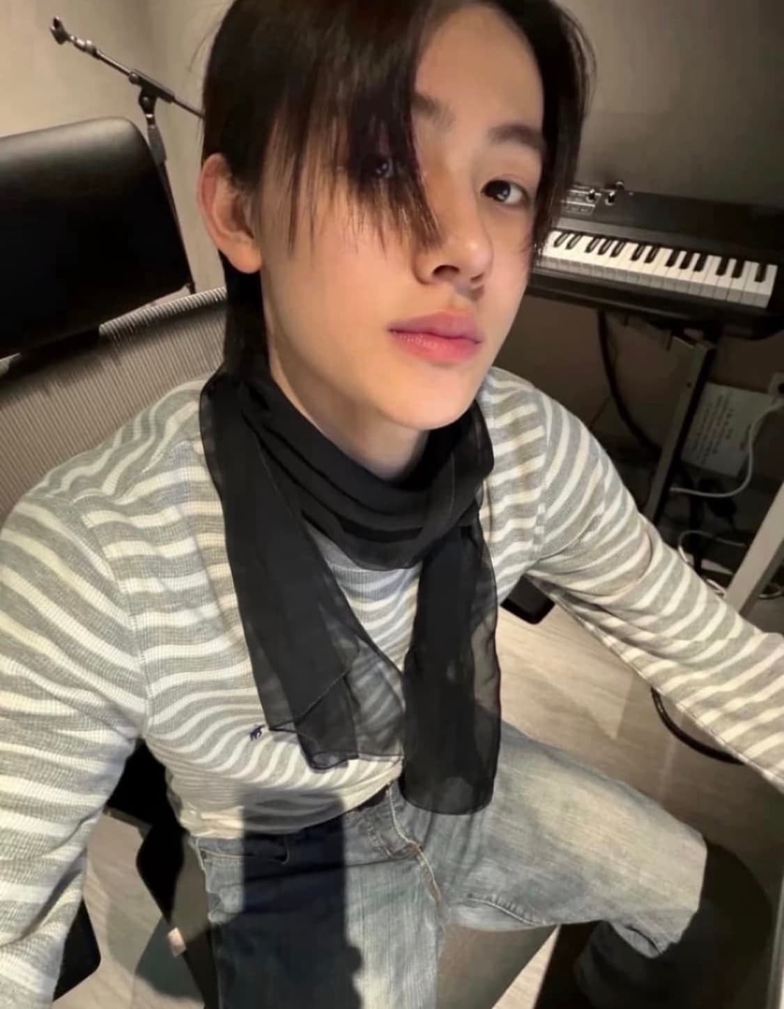 폴로 랄프로렌 엄성현 와플 니트 네이비 상품이미지7
