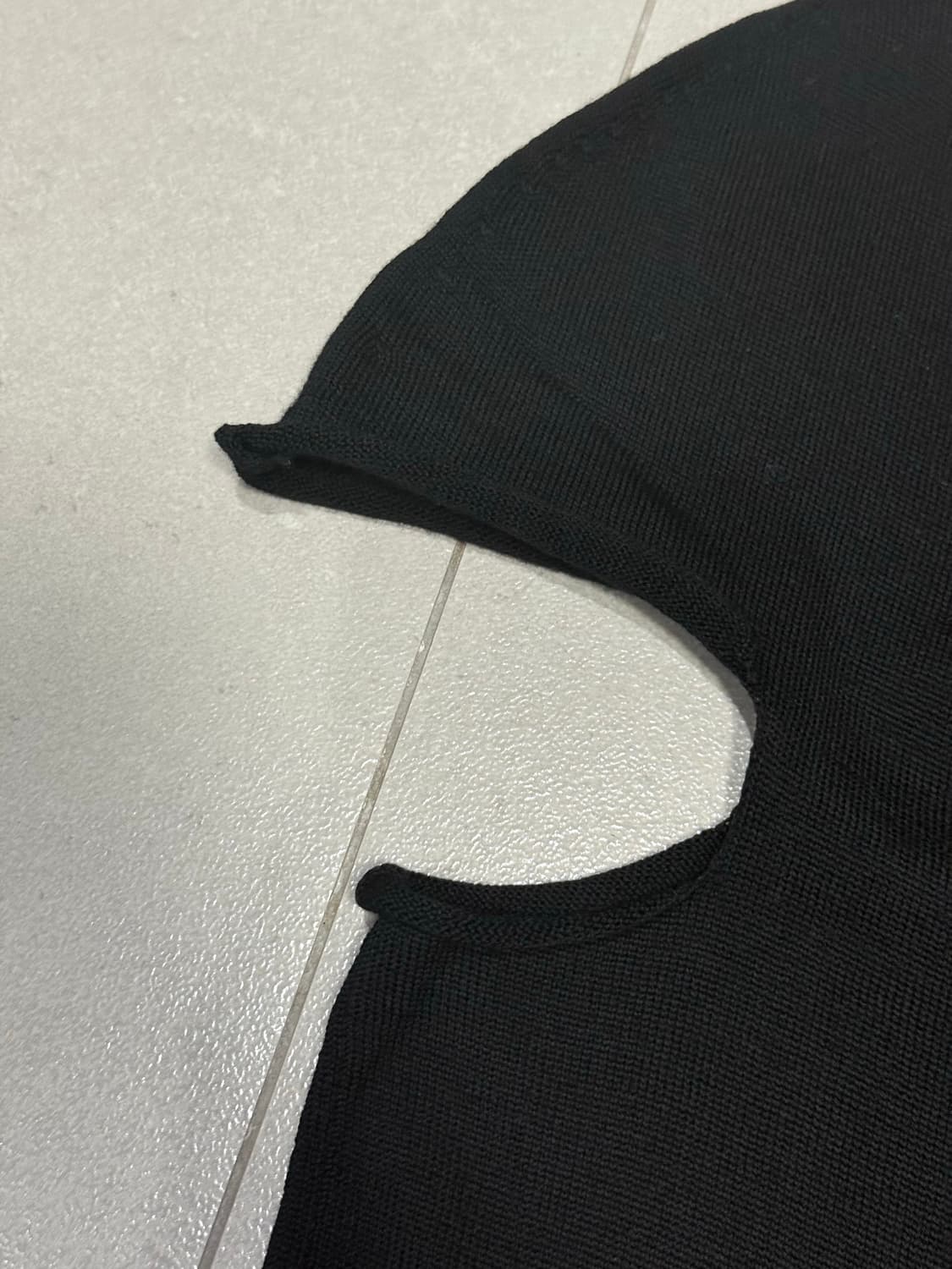 2013 꼼데가르송 울 해체주의 니트 반팔 티셔츠 상품이미지3