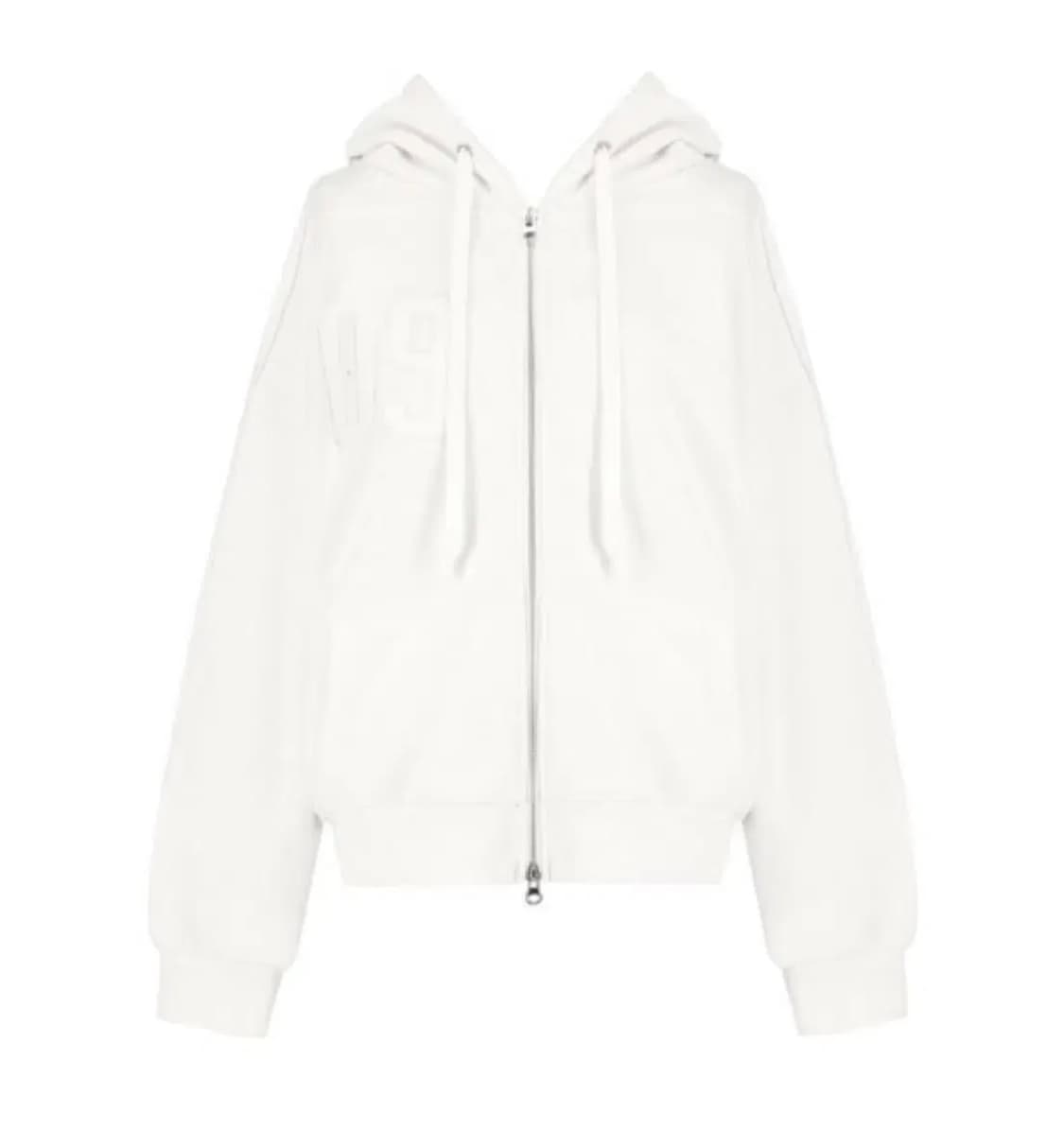 클리시어 09 numbering white 후드집업 택o 상품이미지1