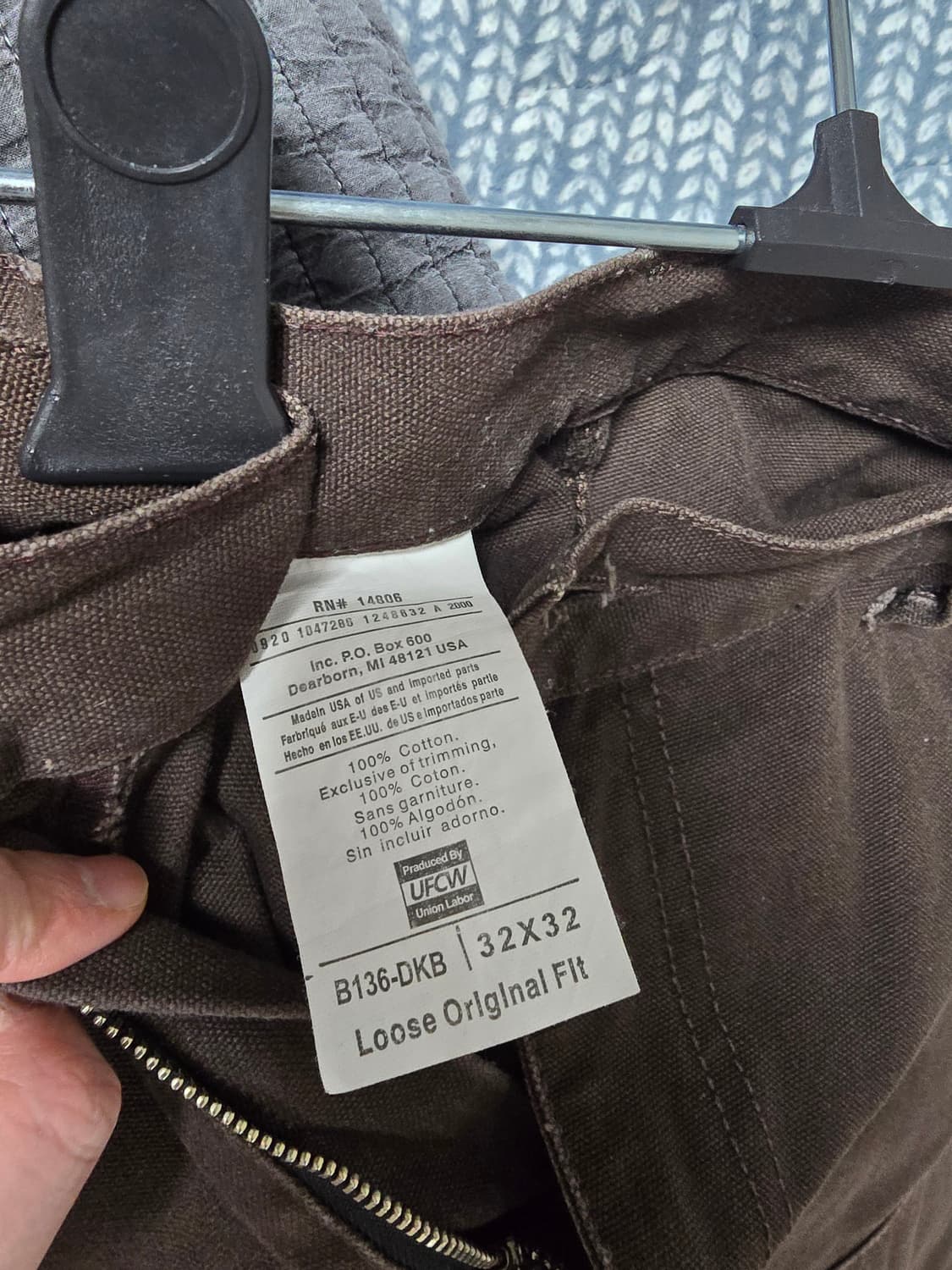 칼하트 더블니 b136 판매 상품이미지4