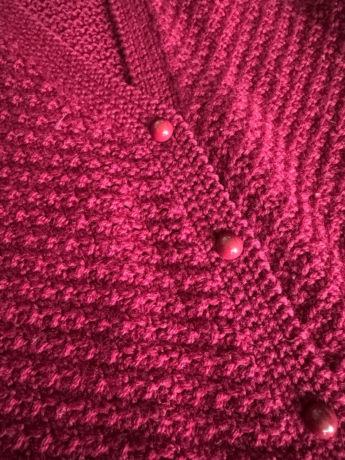 넘 예쁜 폭닥한 빈티지 니트 조끼 베스트 상품이미지7