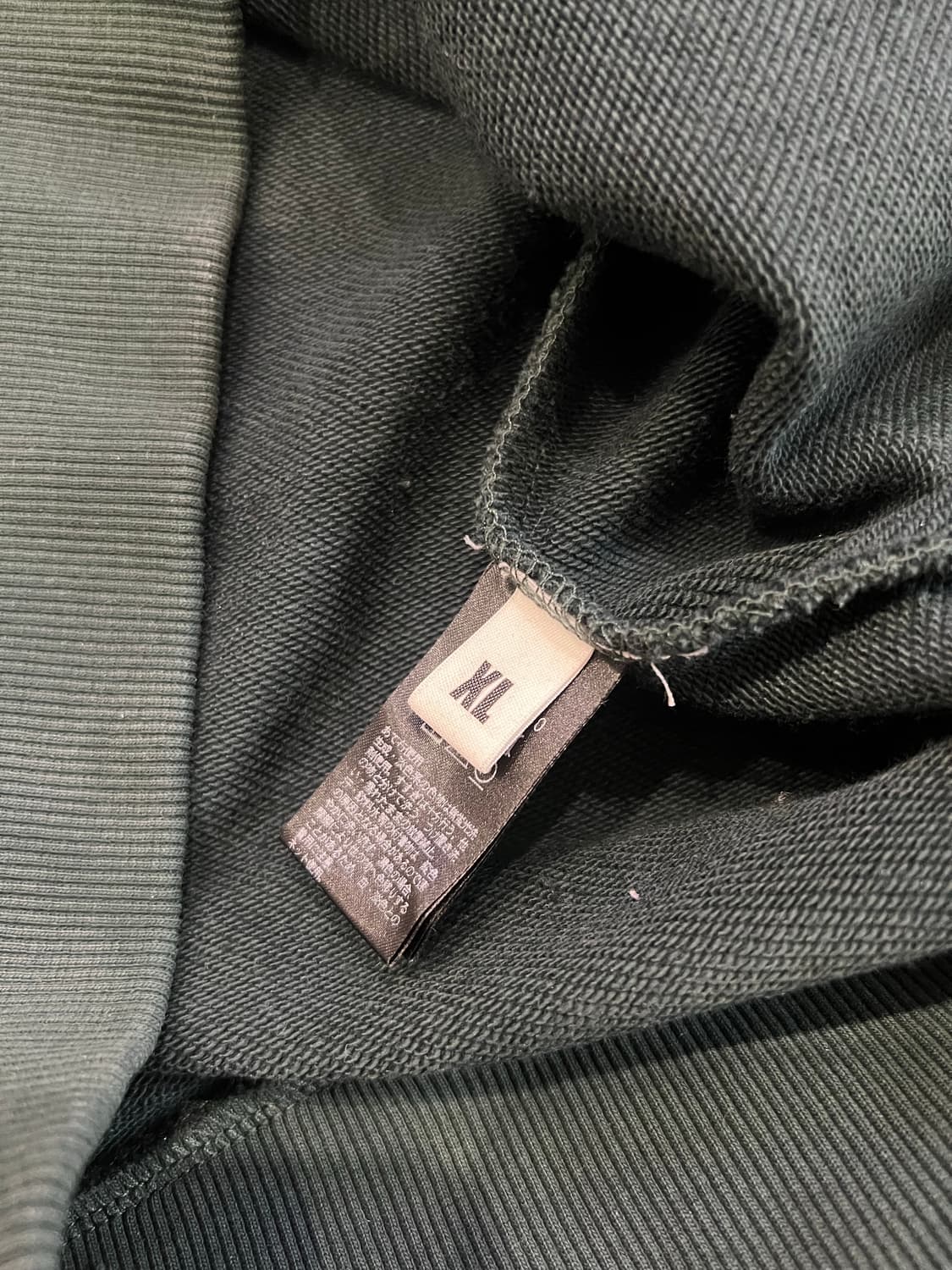 몽키타임 하이넥 맨투맨 그린 XL 상품이미지8