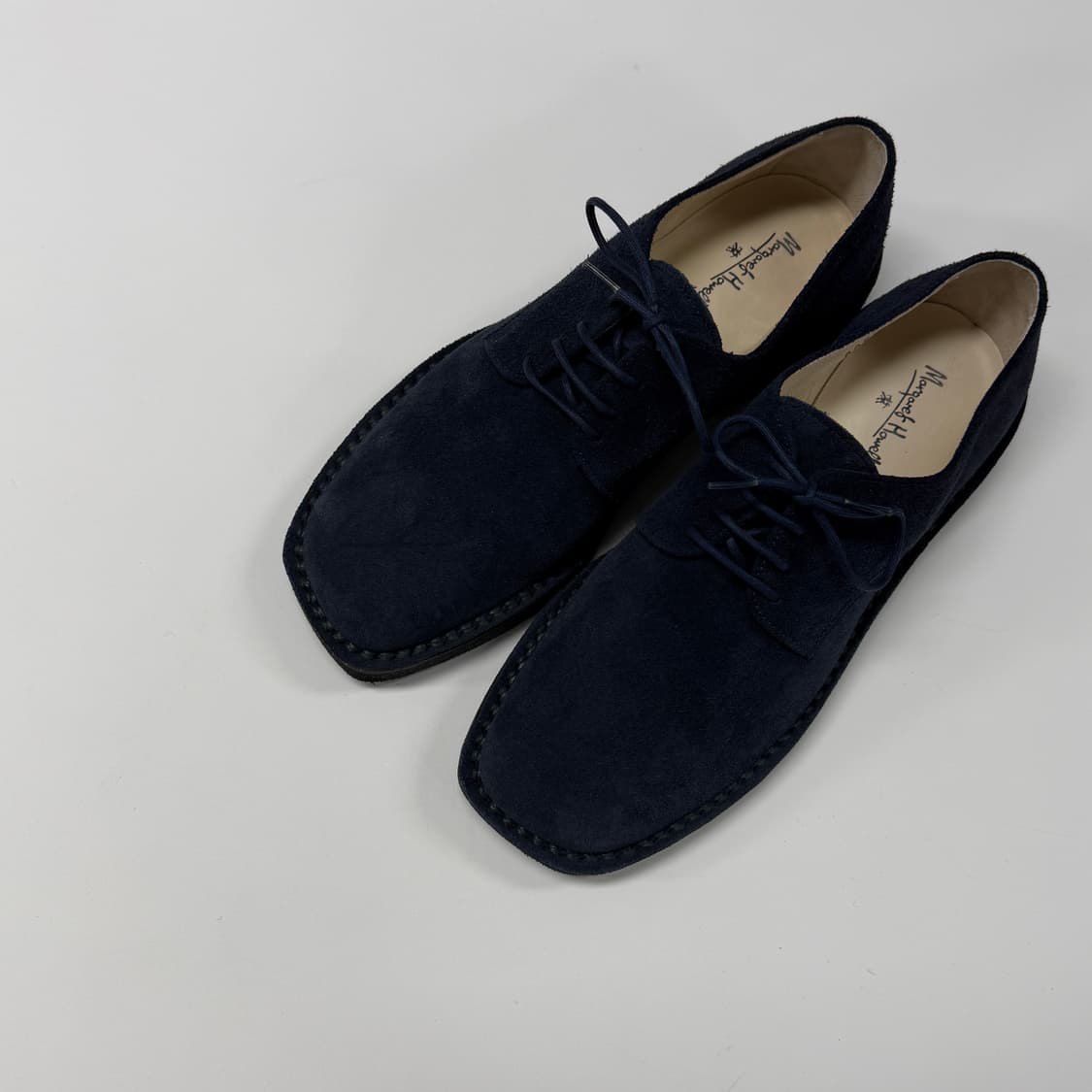Margaret Howell suede square toe shoes 상품이미지2