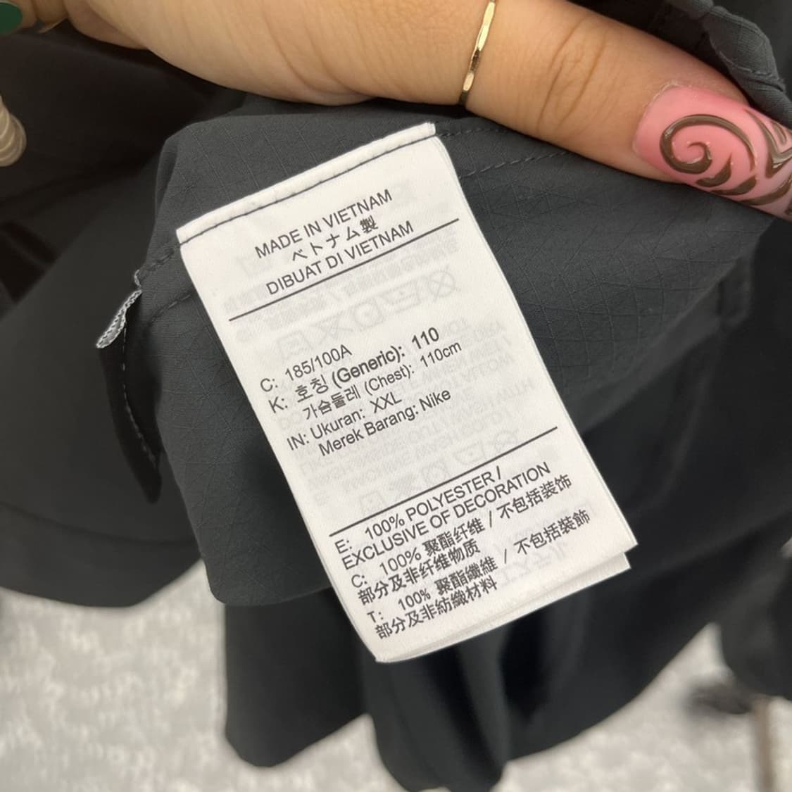 나이키 ACG 드라이핏 UV 디베스테이션 트레일 셔츠 XXL C11590 상품이미지6