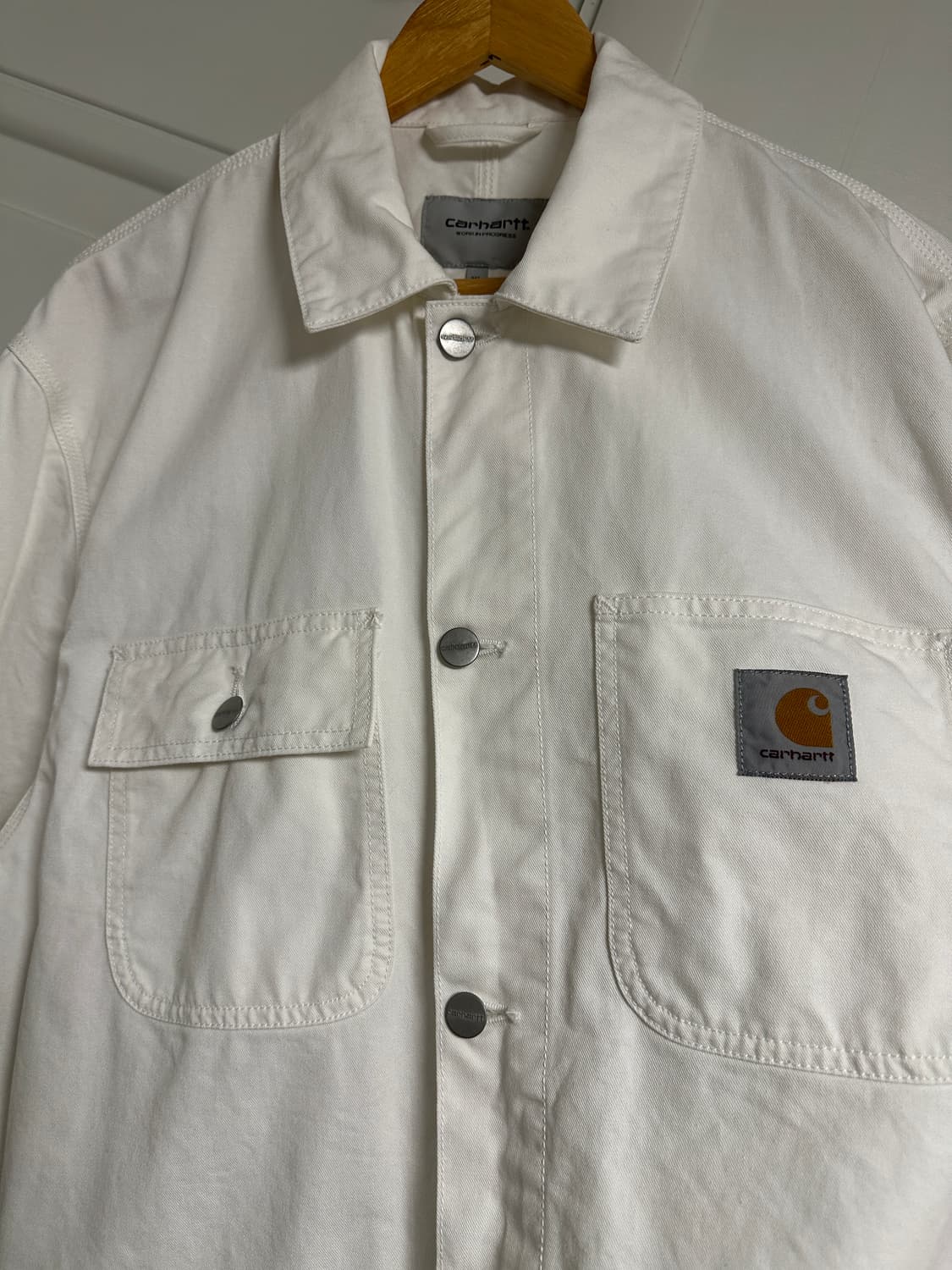 칼하트wip 미시건 코트 자켓 오프화이트 상품이미지4
