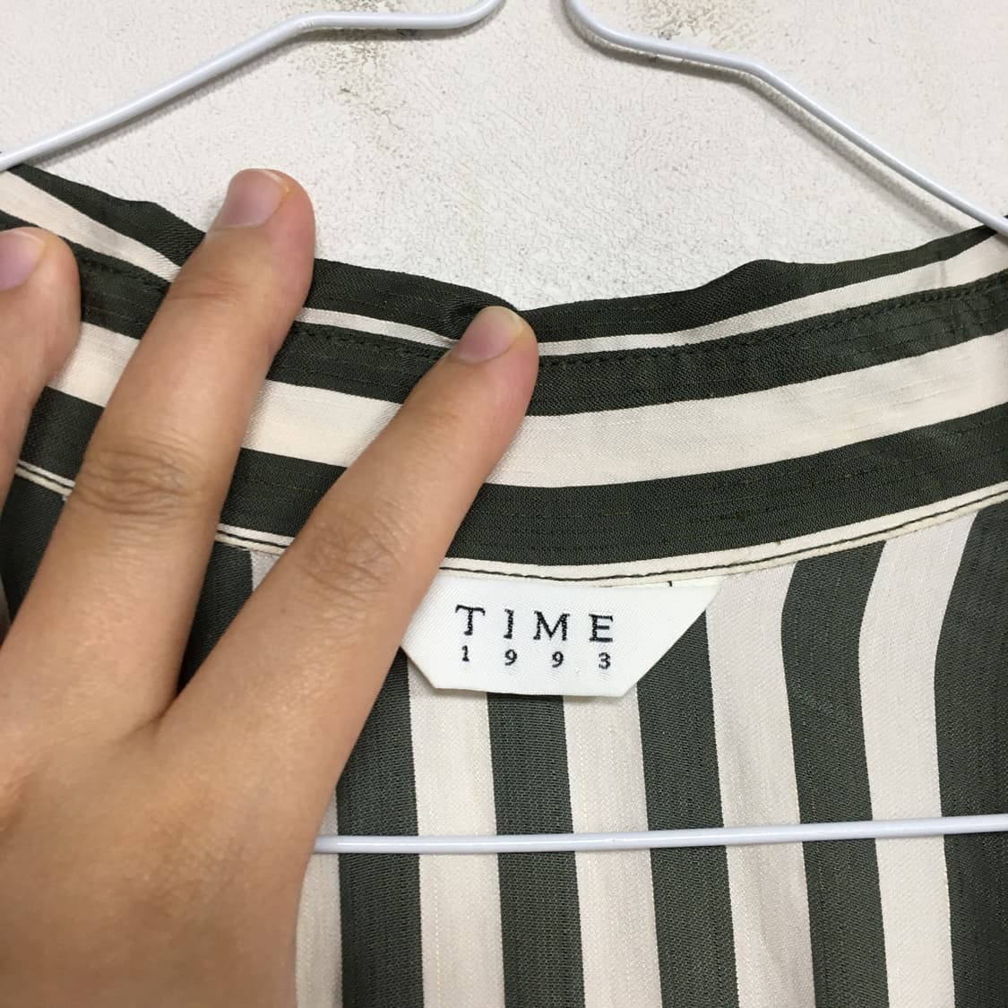 TIME 타임 스트라이프 랩 원피스 55 상품이미지4