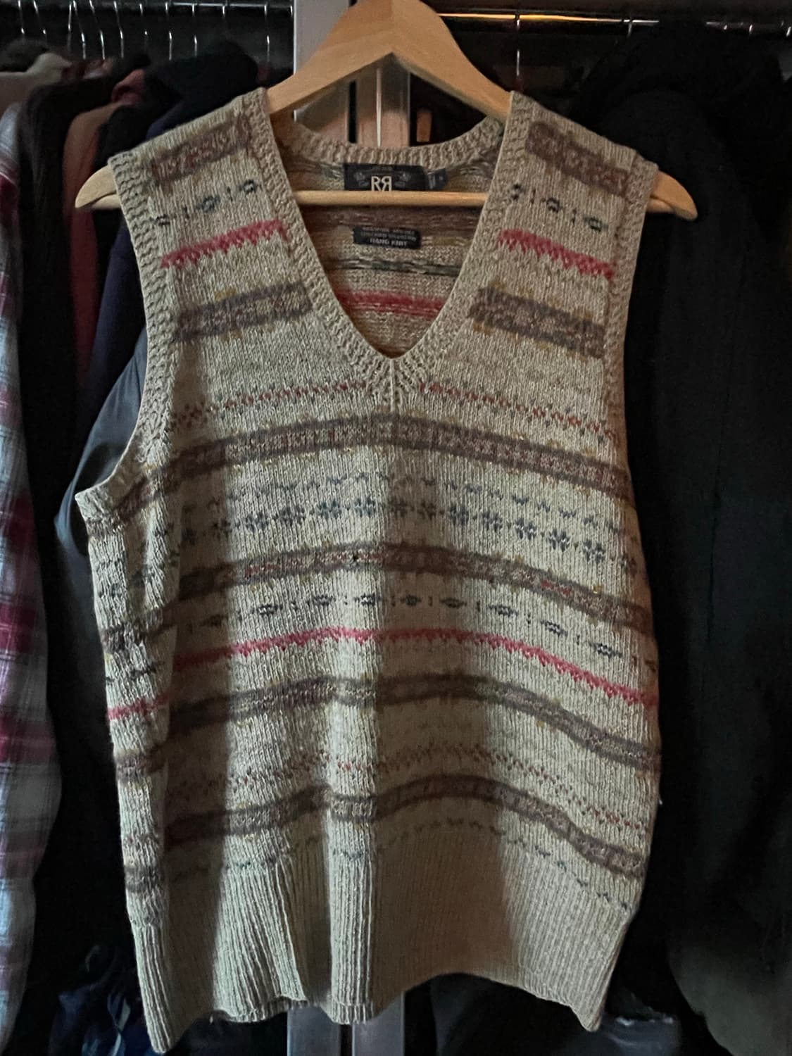 RRL 더블알엘 페어아일 니트 베스트 상품이미지1