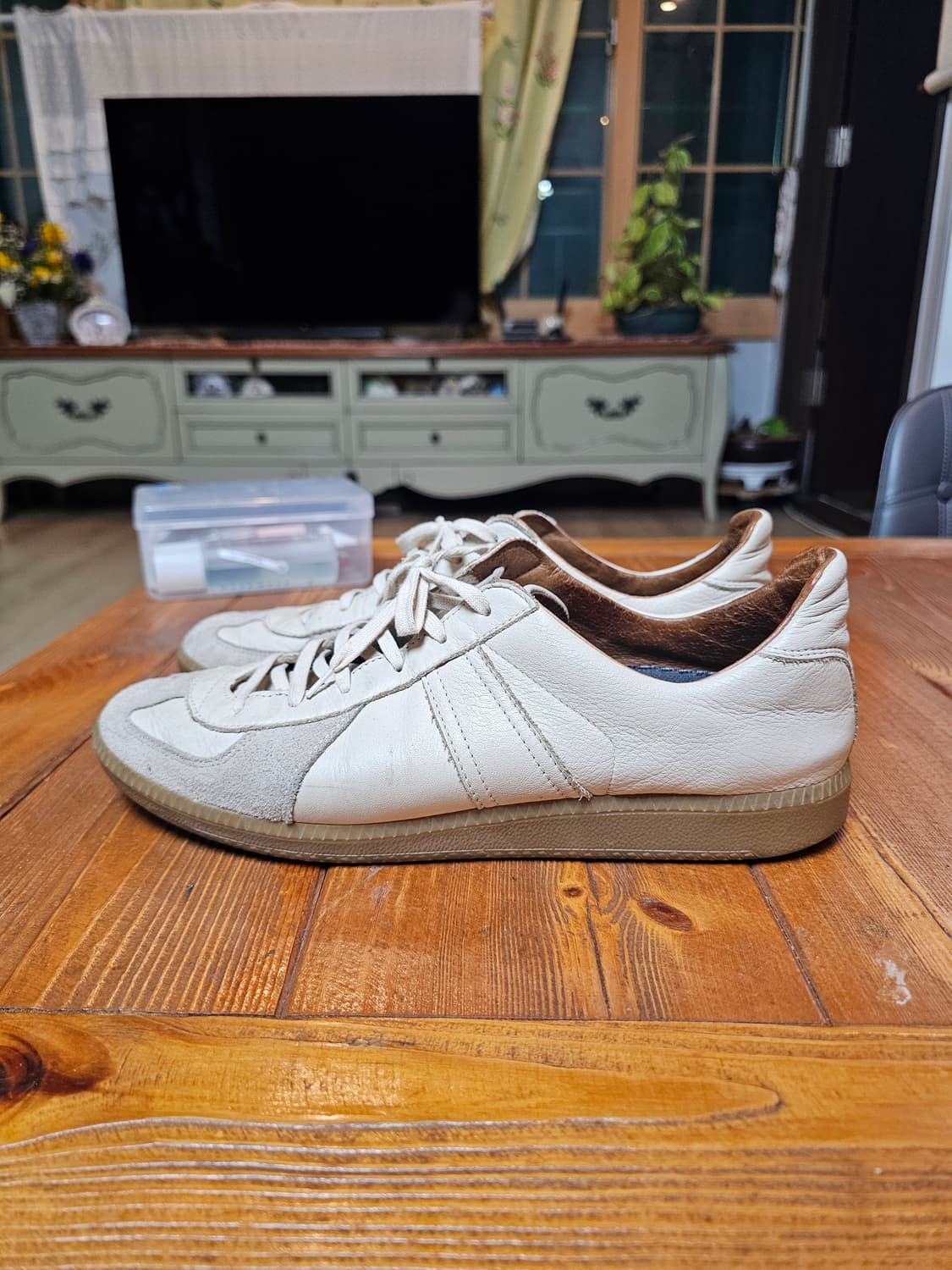 리프로덕션오브파운드 스니커즈 아이보리 275mm 팔아요 상품이미지2