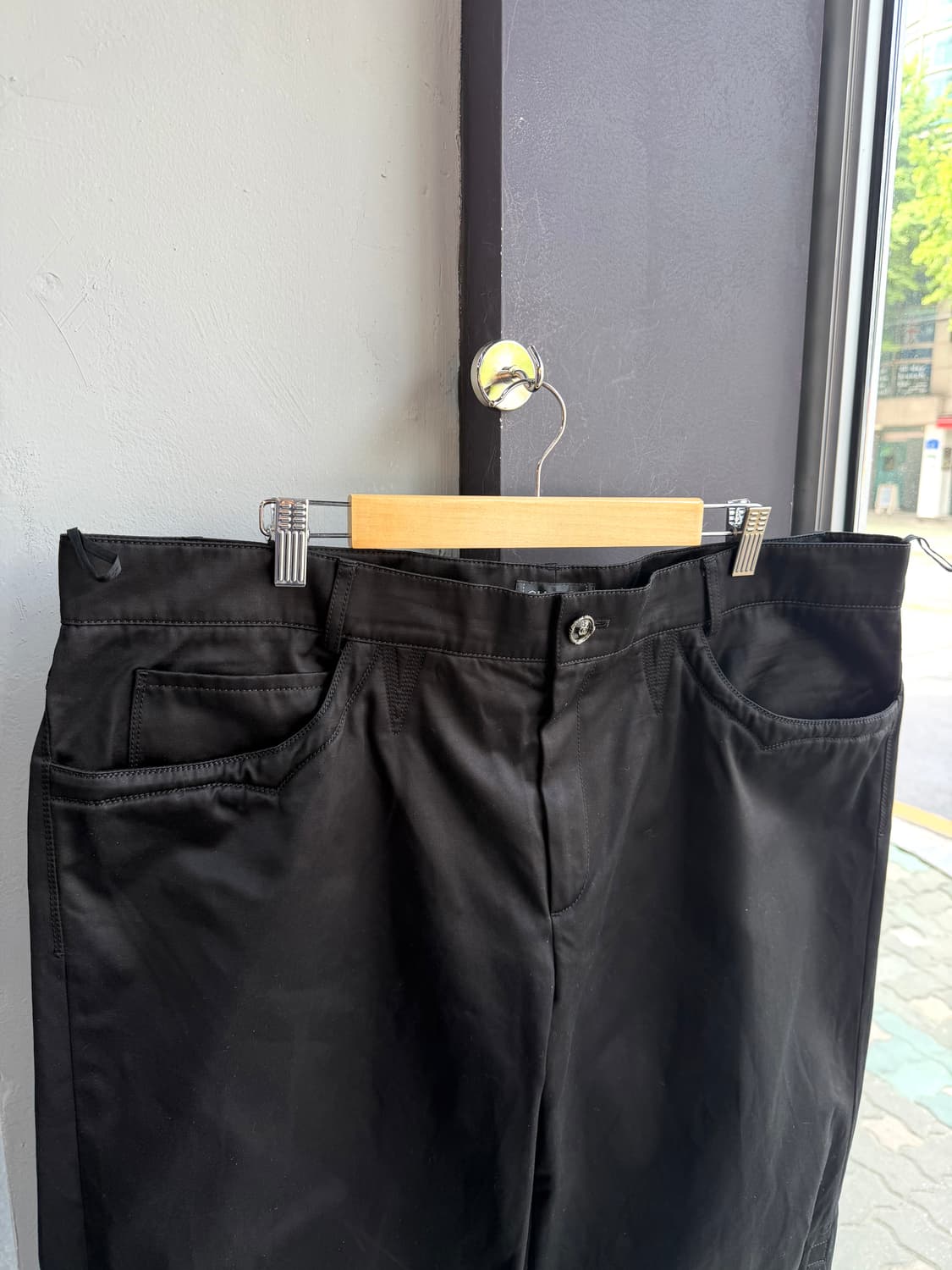 .54/ 샤넬 CC 로고 버튼 코튼 쇼츠 상품이미지3