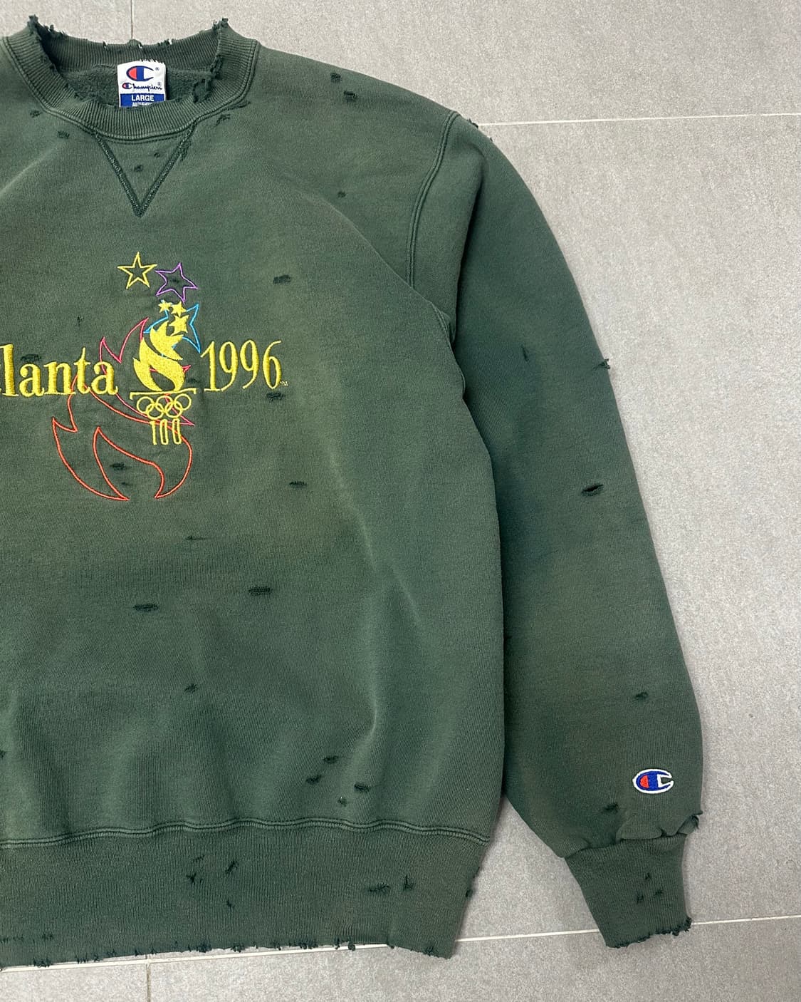 (L)96'S 챔피온 맨투맨-M2027 상품이미지2