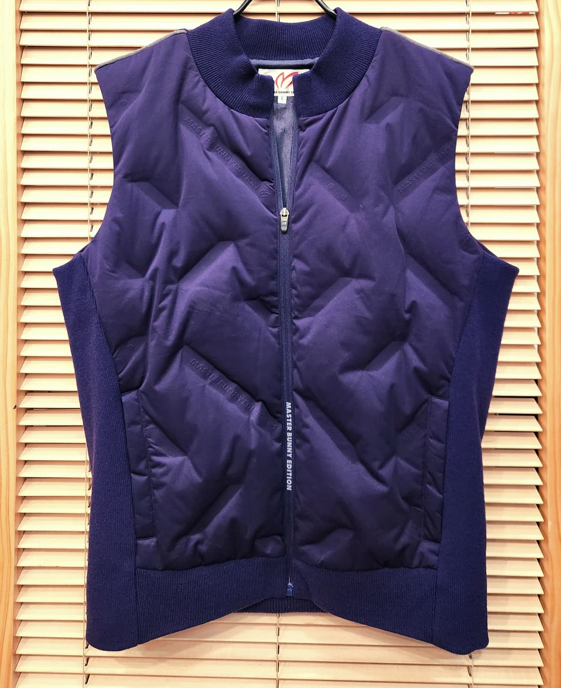 (새상품)마스터버니 에디션 남성골프 구스 다운조끼 상품이미지1