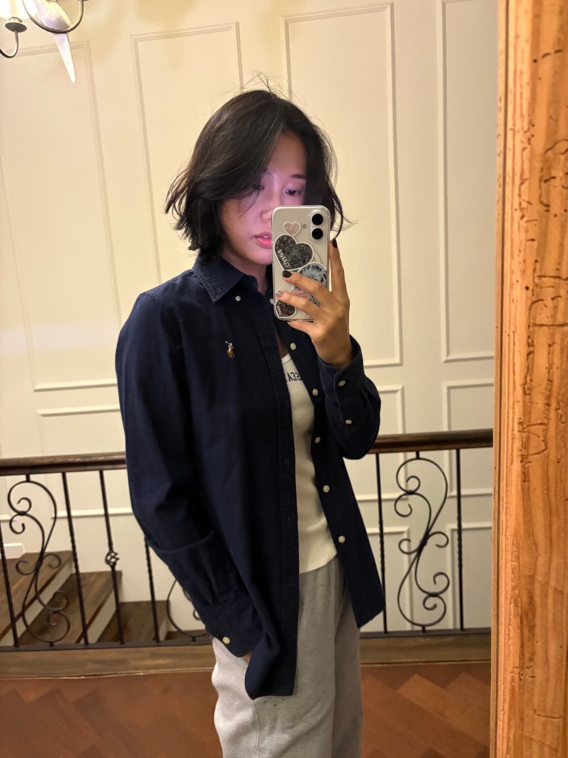 폴로 네이비 셔츠 상품이미지5