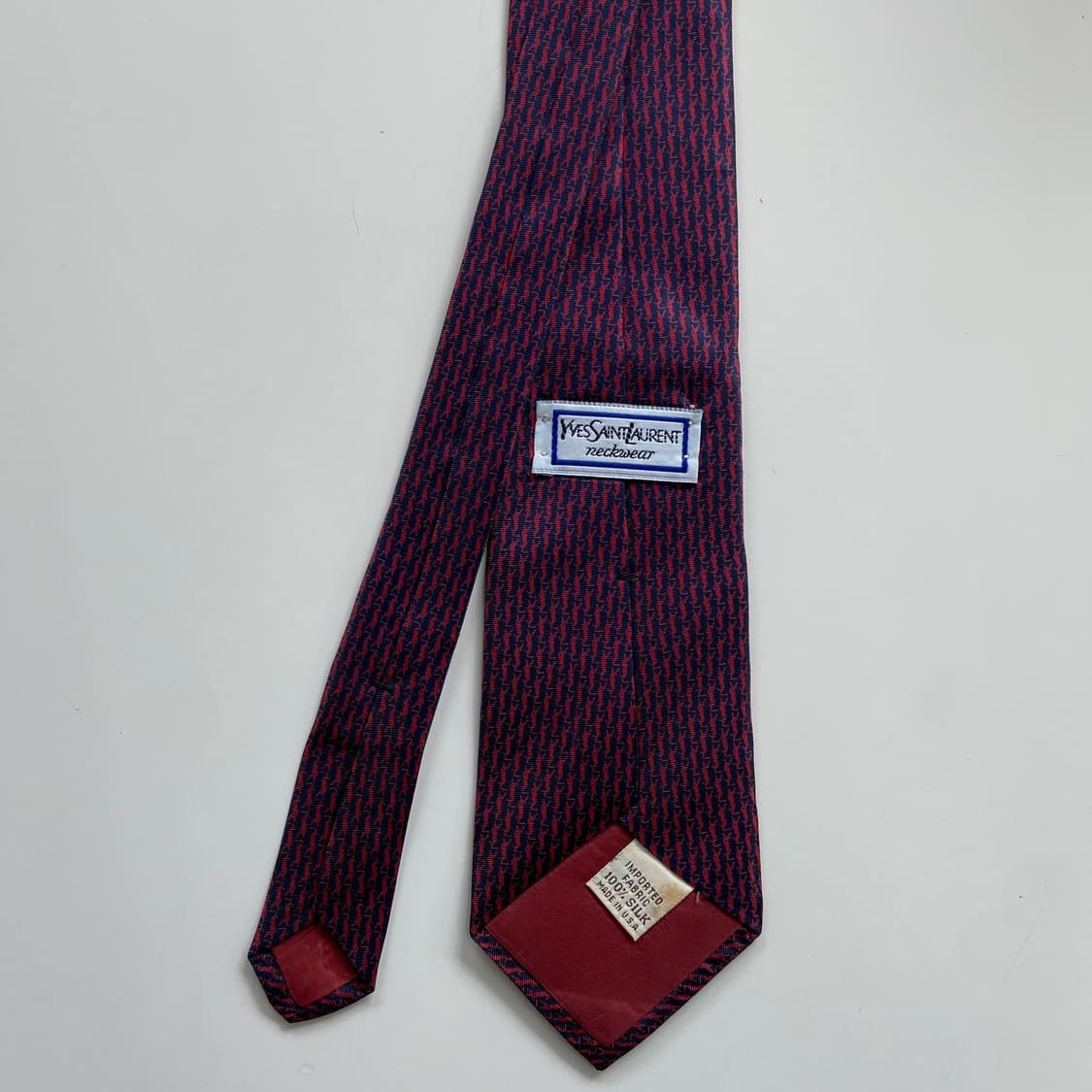 입생로랑(YSL) 모노그램 명품 정품 넥타이 8.6cm 상품이미지3