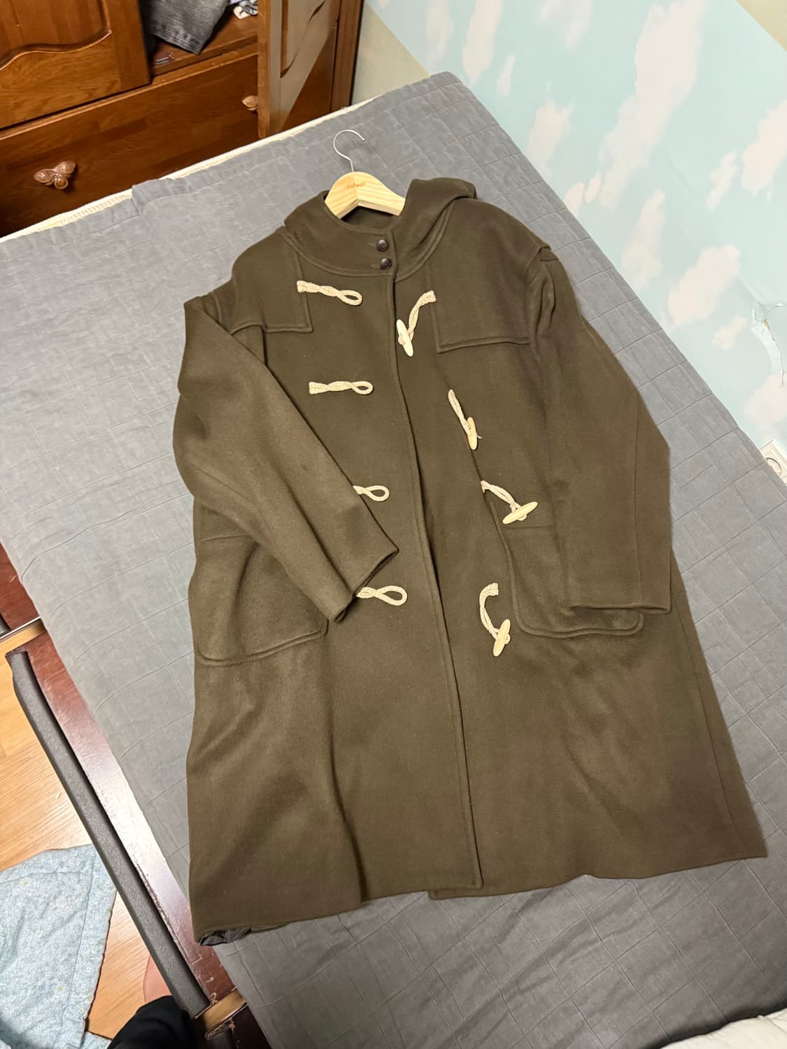 말렌 더플코트 (떡코) 2사이즈 팝니다 상품이미지1