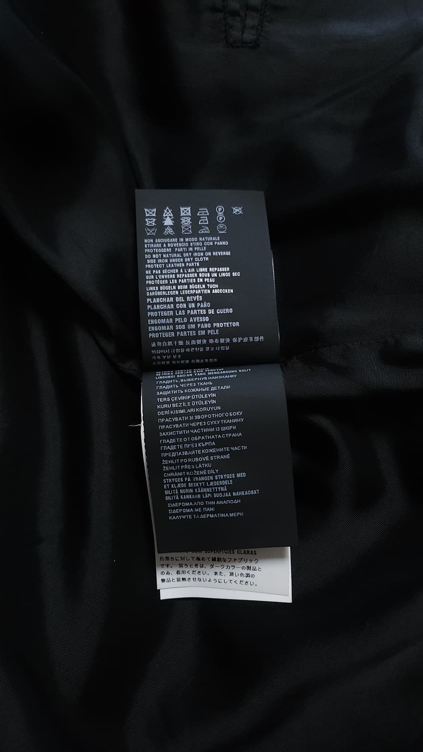 [L] 프라다 벨벳 블루종 자켓 블랙(SGB999) 상품이미지9