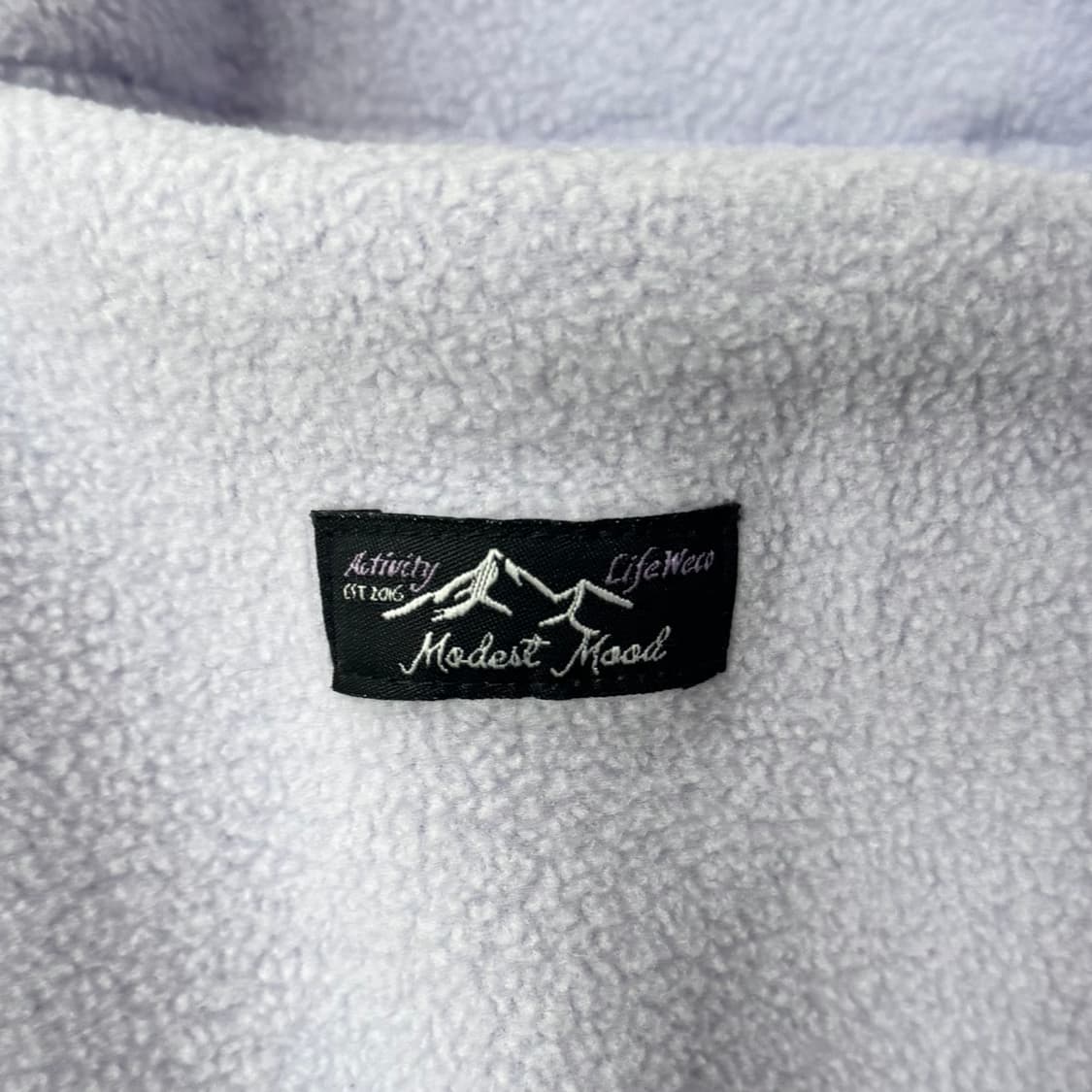 모데스트무드 웨스트플리스 라벤더 상품이미지4