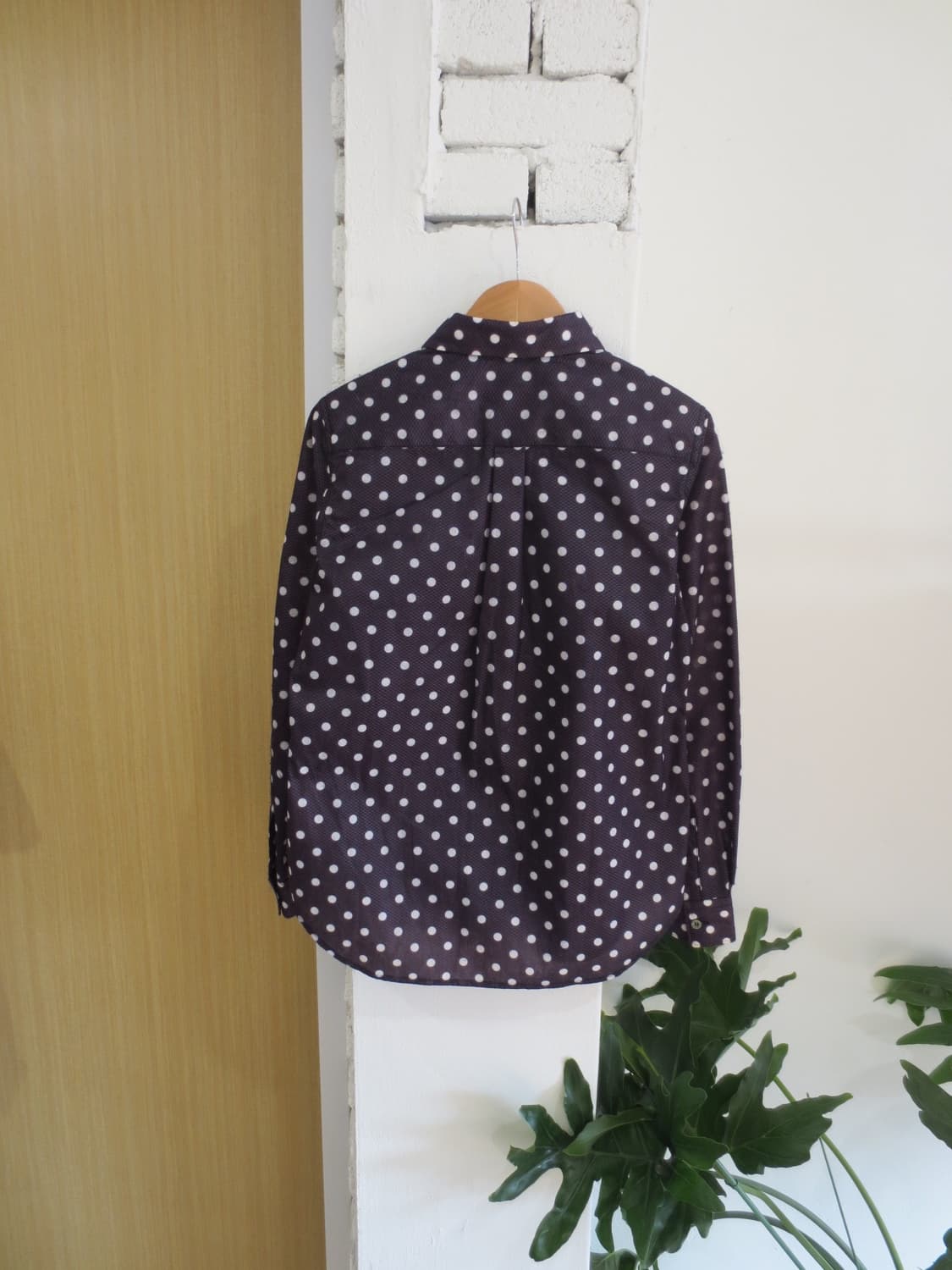 꼼데가르송 도트 프릴 셔츠 상품이미지6