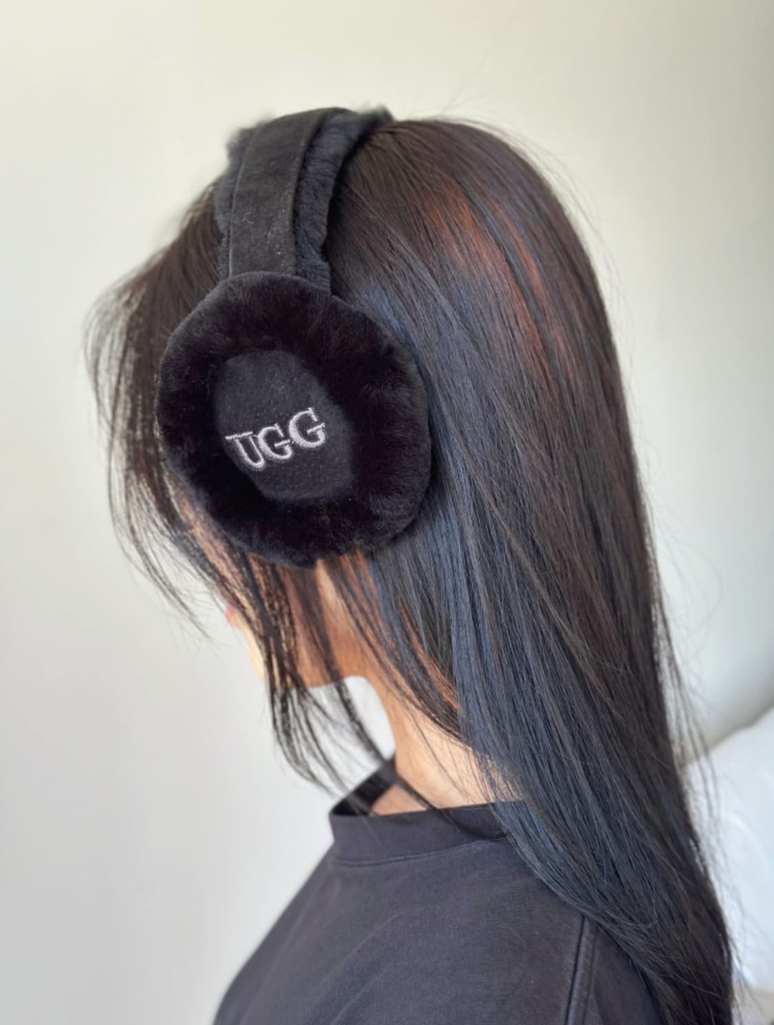 어그 귀마개 블랙 호주 어그 이어머프 상품이미지1