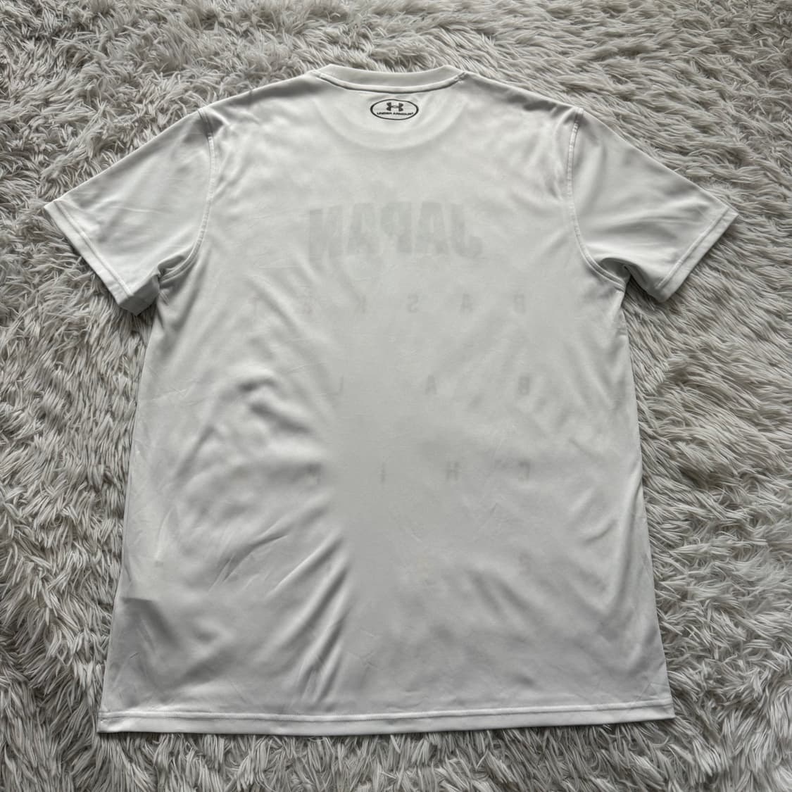 UNDER ARMOUR 일본빈티지 기능성 반팔 언더아머 반팔 L 100 상품이미지3