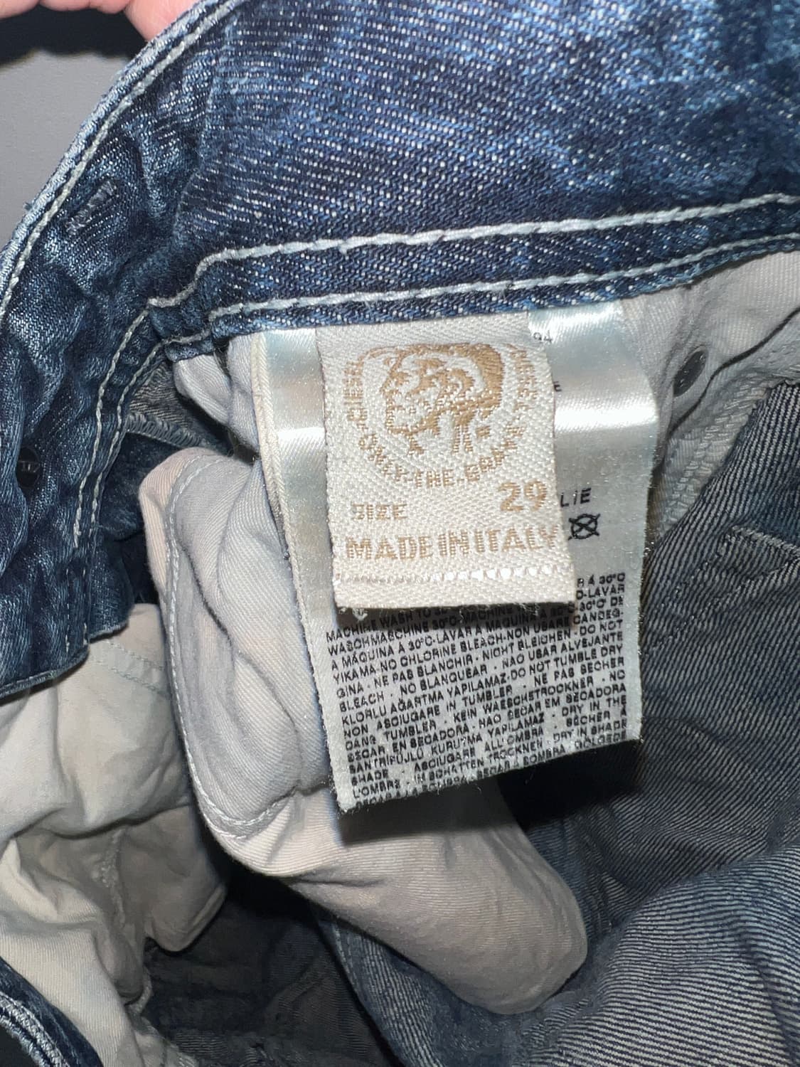 디젤 빈티지 데님 팬츠 상품이미지6