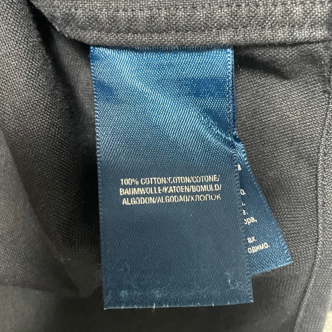 L 폴로랄프로렌 빅포니 블랙 코튼 셔츠 상품이미지5