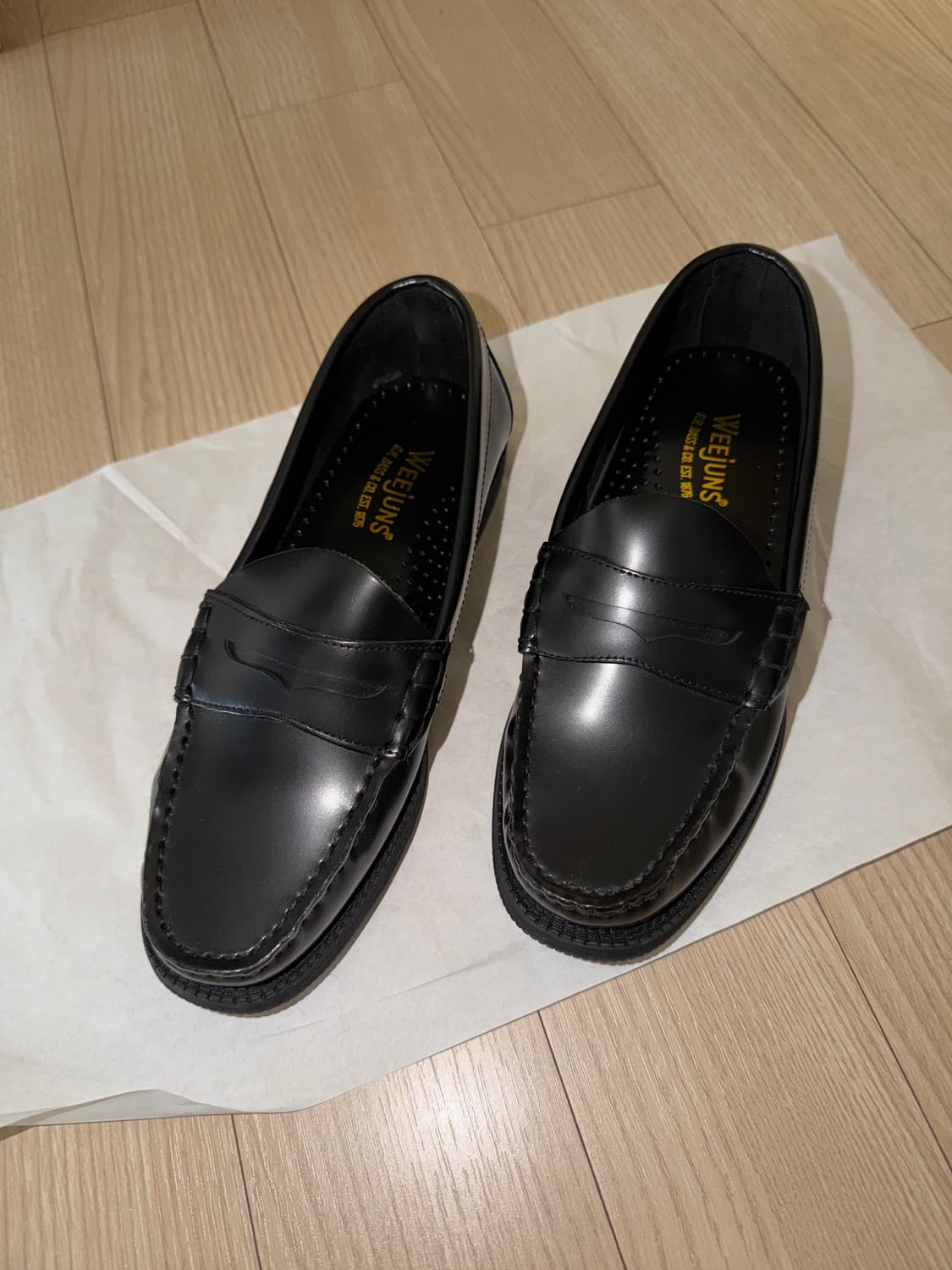 G.H Bass 위준 블랙 페니로퍼 230 상품이미지1