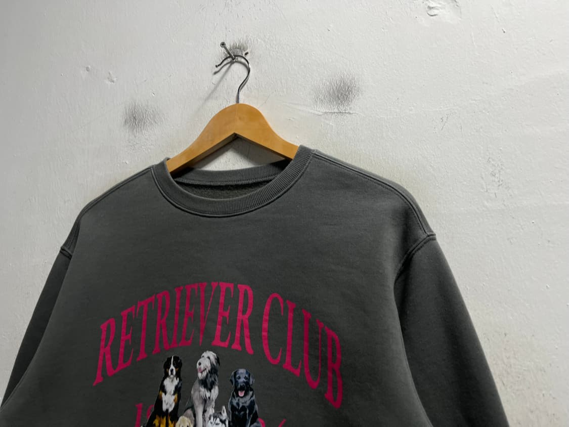 55-66 리트리버 루즈핏 스웻 맨투맨 정품 상품이미지2