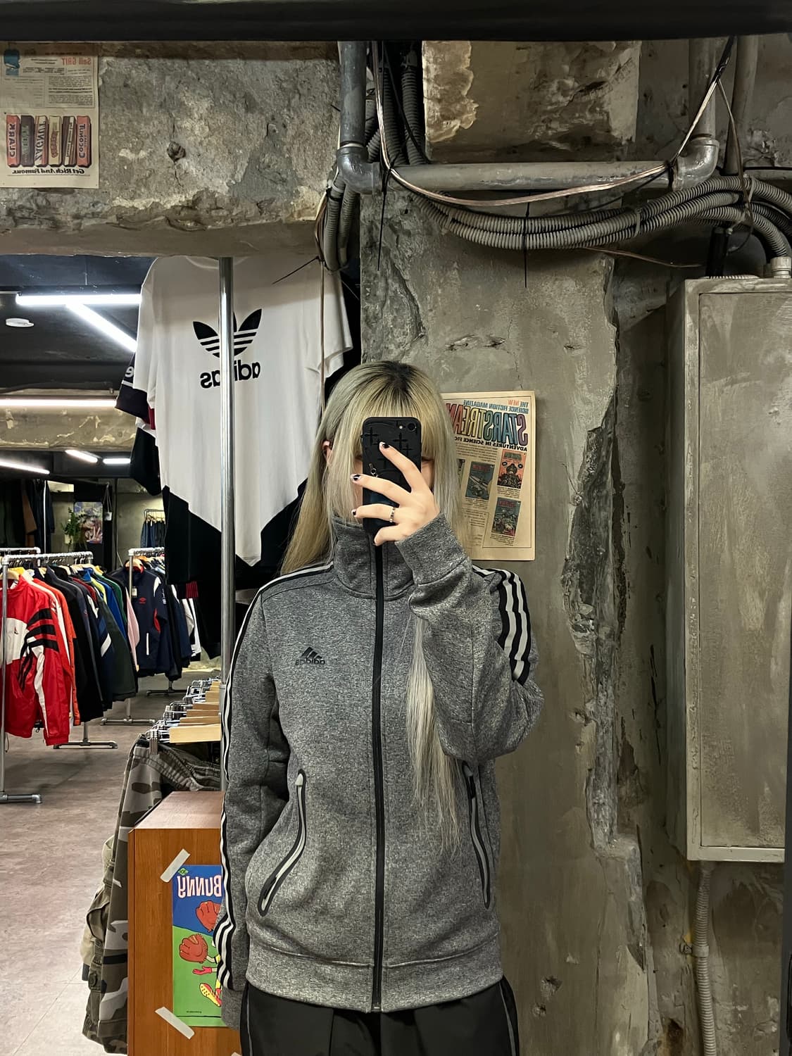 아디다스 져지 그레이 95  #csz1024 상품이미지2