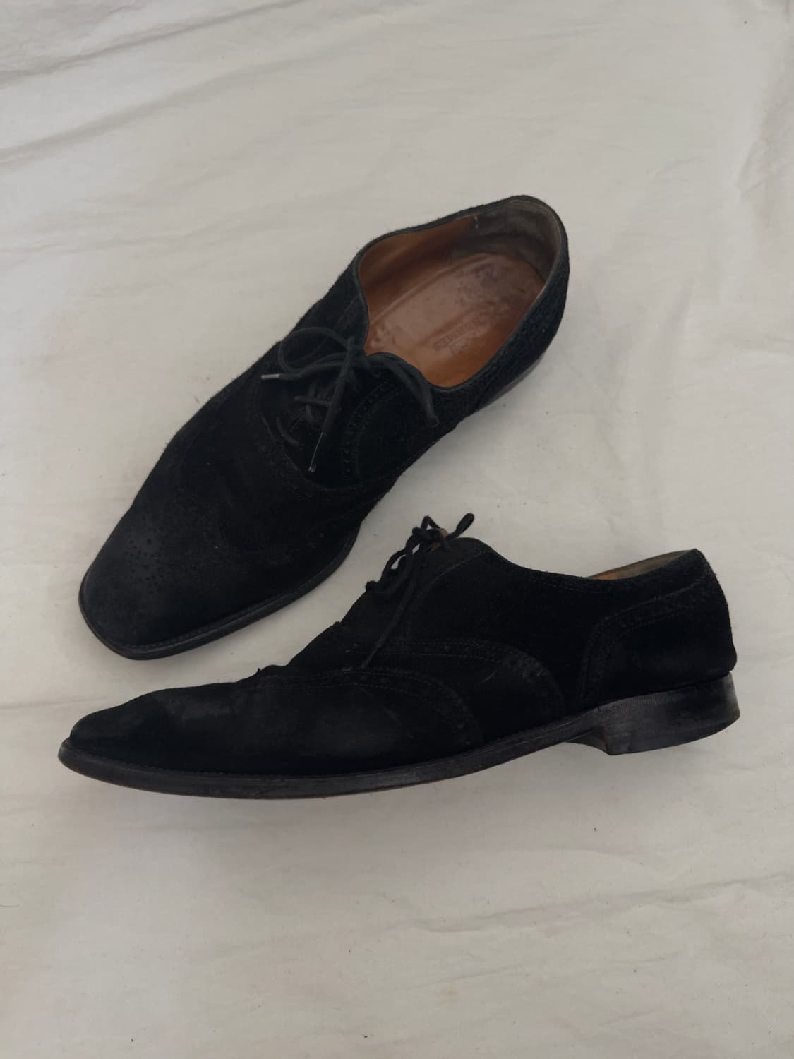 00s 에르메스 블랙 스웨이드 로퍼 상품이미지2